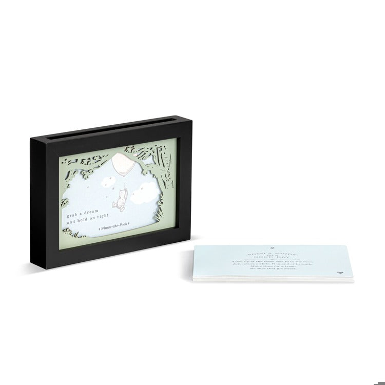 Winnie-the-Pooh Well Being Changeable Cards w/ Frame
