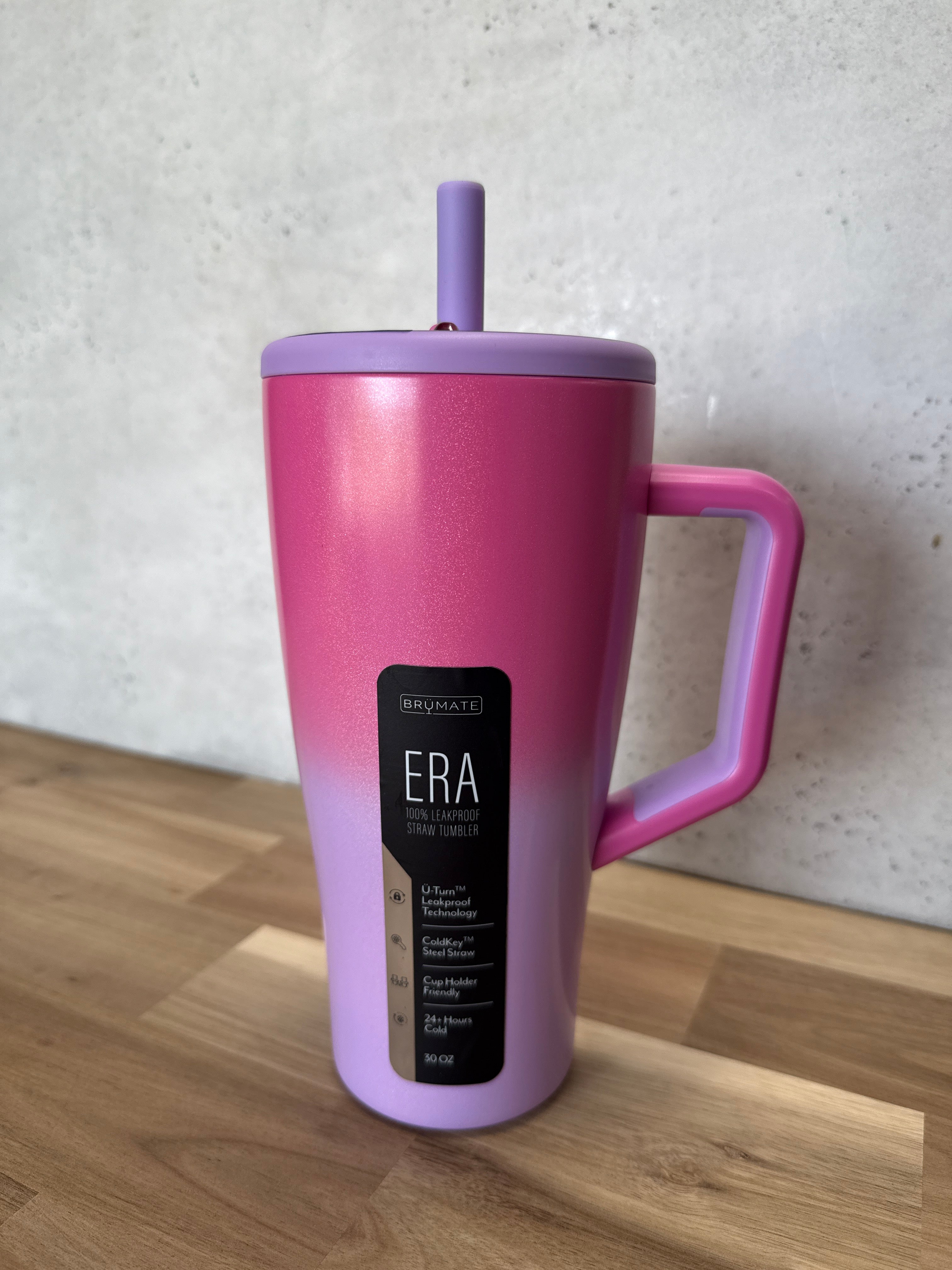 BRUMATE ERA 30 OZ. STRAW TUMBLER COTTON CANDY