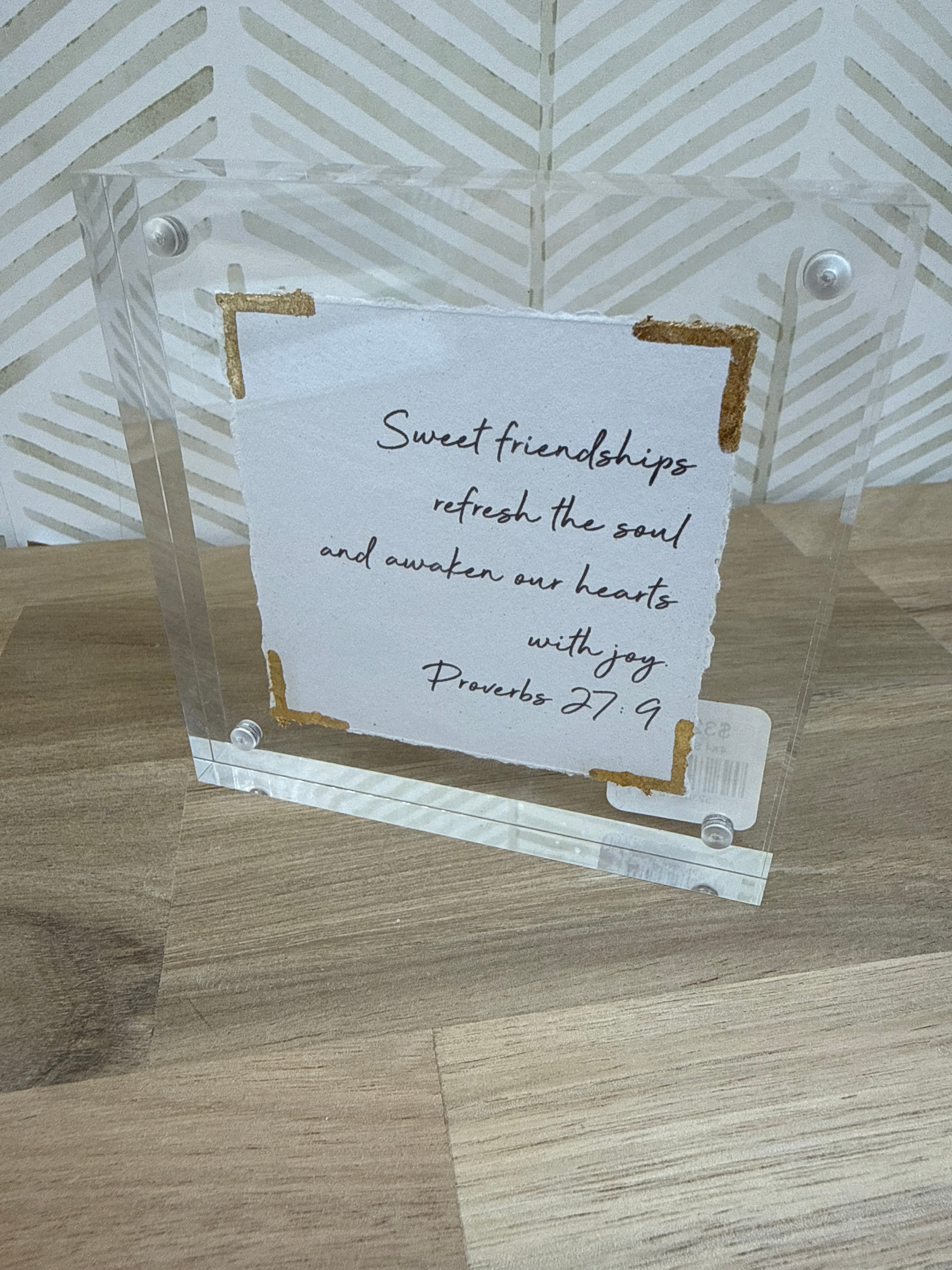 4X4 SWEET FRIENDSHIP PROVERBS