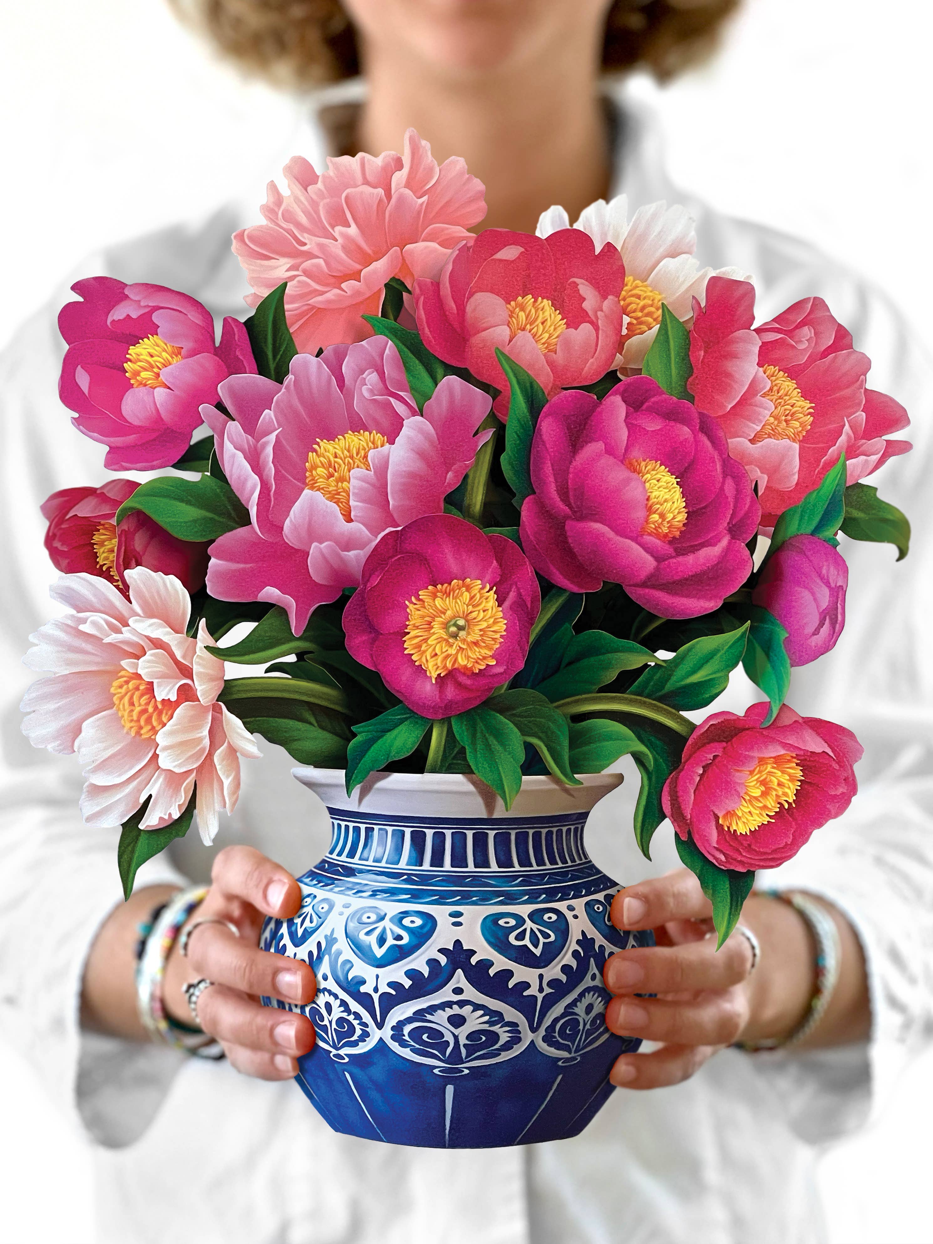 Peony Paradise Pop-up Greeting Cards