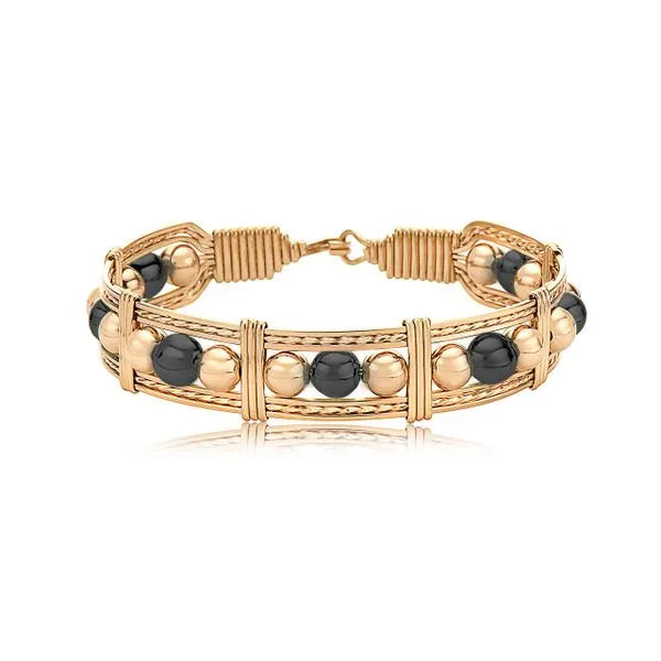DREAM IN COLOR BRACELET - HEMATITE STONE