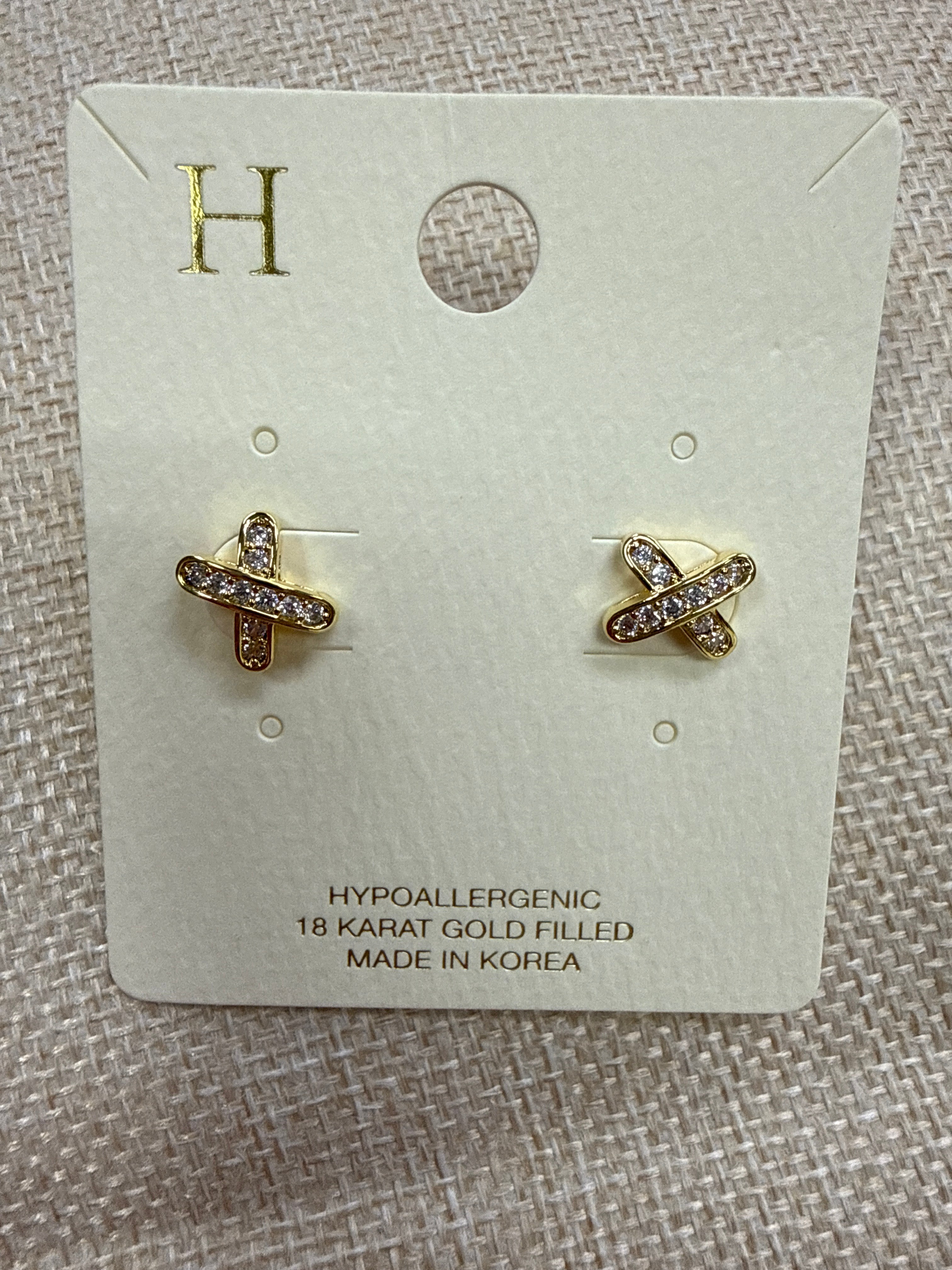 X SHAPE STUDS