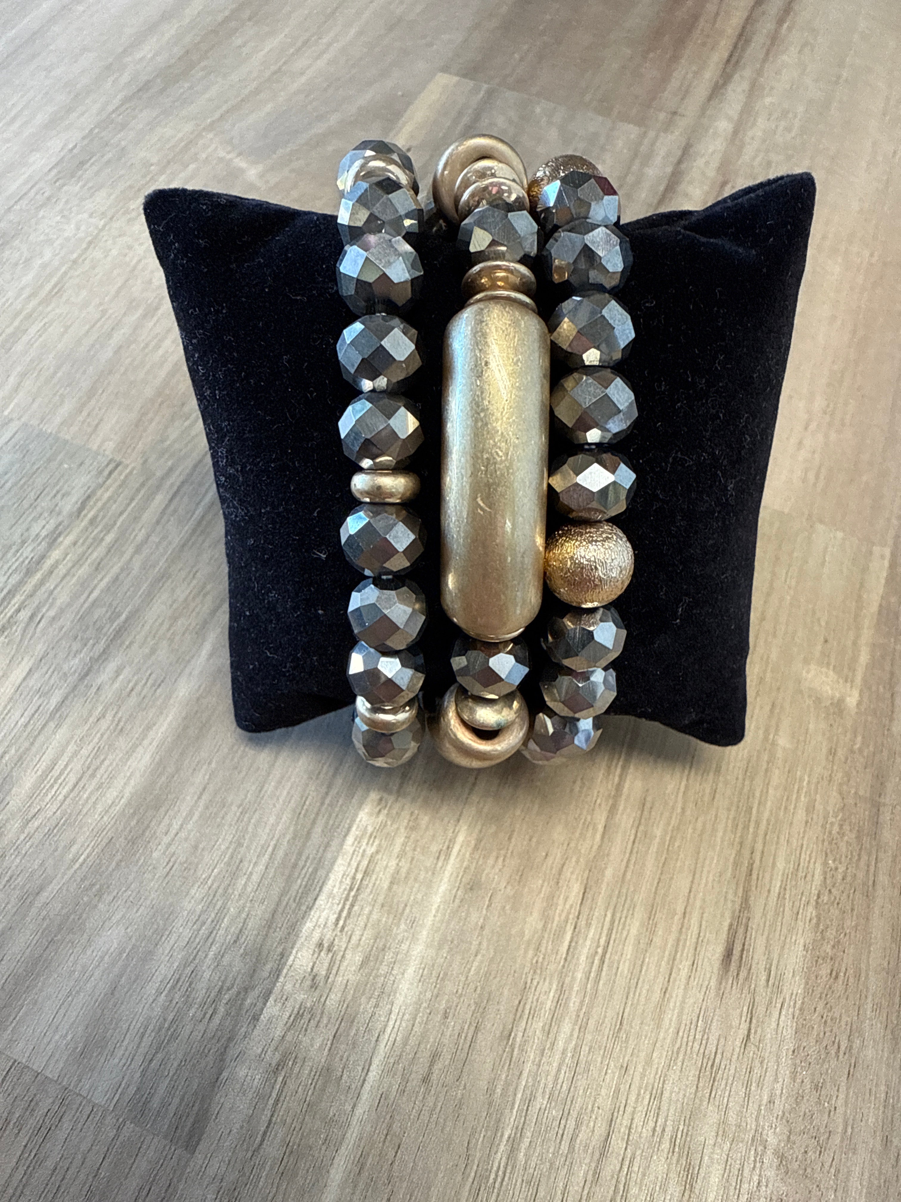 MEGHAN BROWNE GOLD AND HEMITATE BRACELET