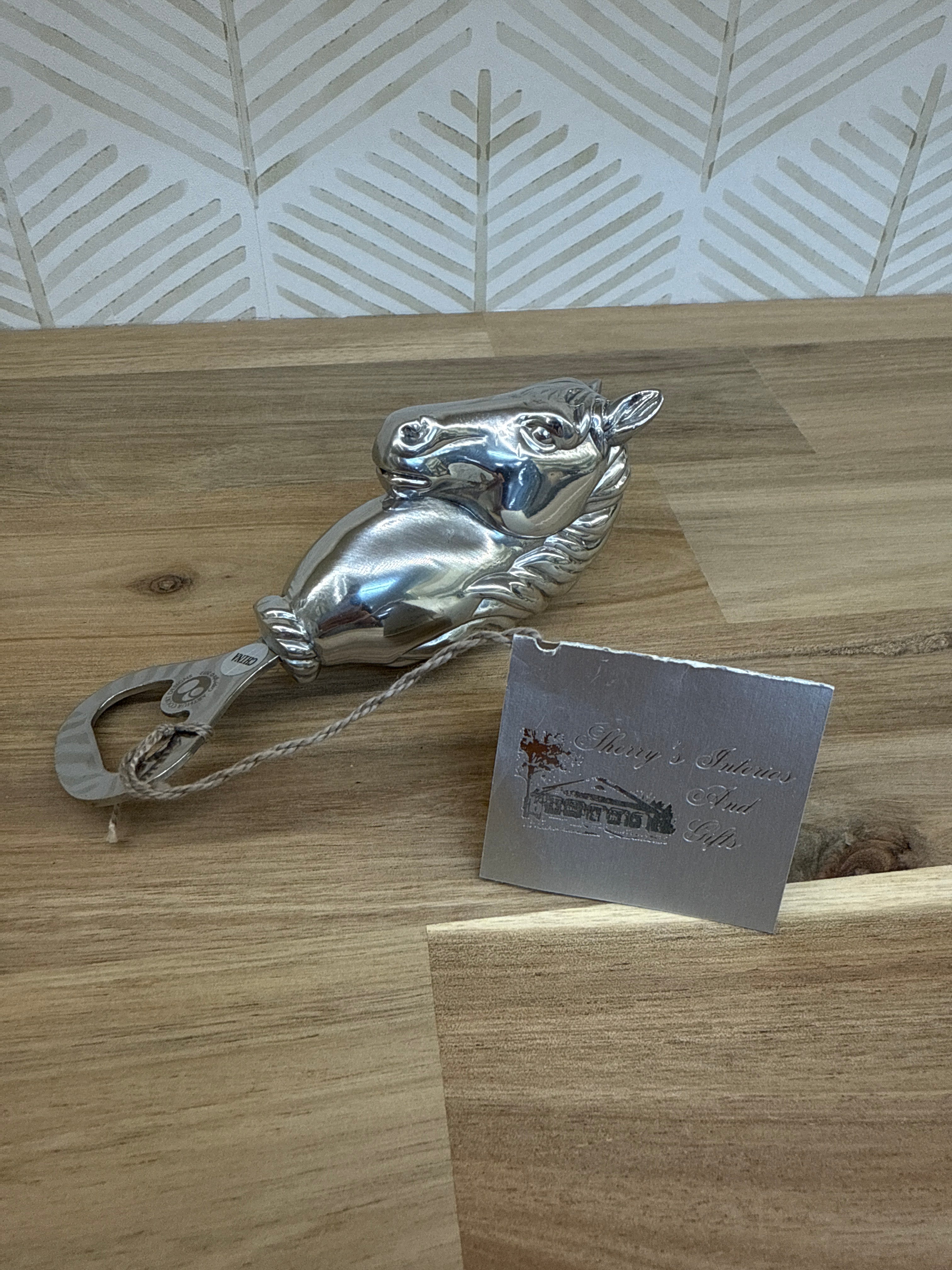 ARTHUR COURT HORSE BOTTLE OPENER