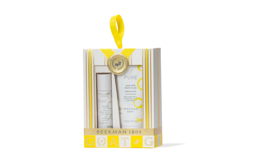 Pure Hand Cream & Lip Balm Set