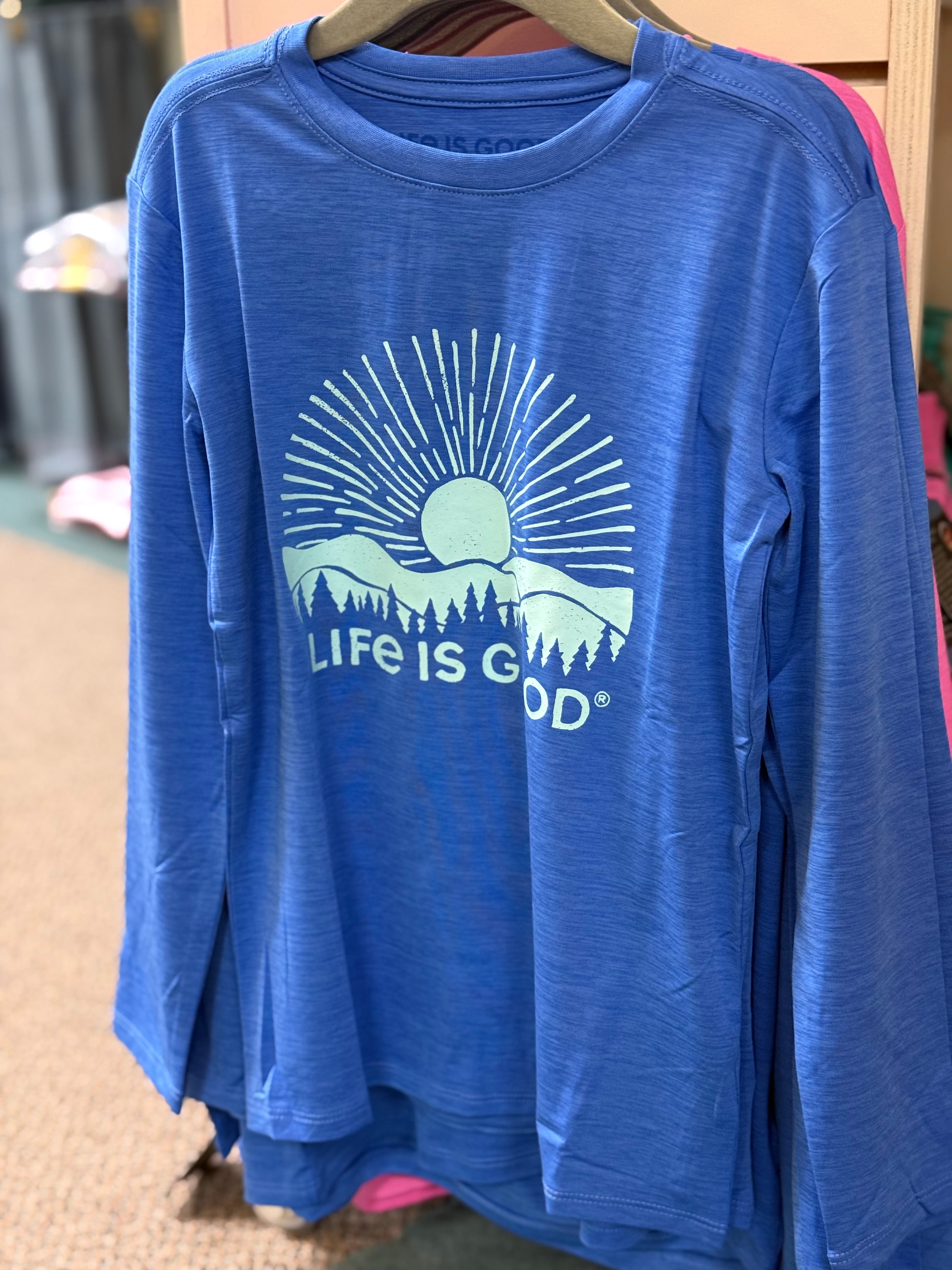KID'S SUNSET OVER THE HILLS LONG SLEEVE
