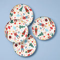 NUTCRACKER BALLET PLATES SET/4