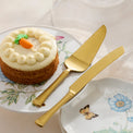 LENOX PORTOLA GOLD FLATWARE DESSERT SET