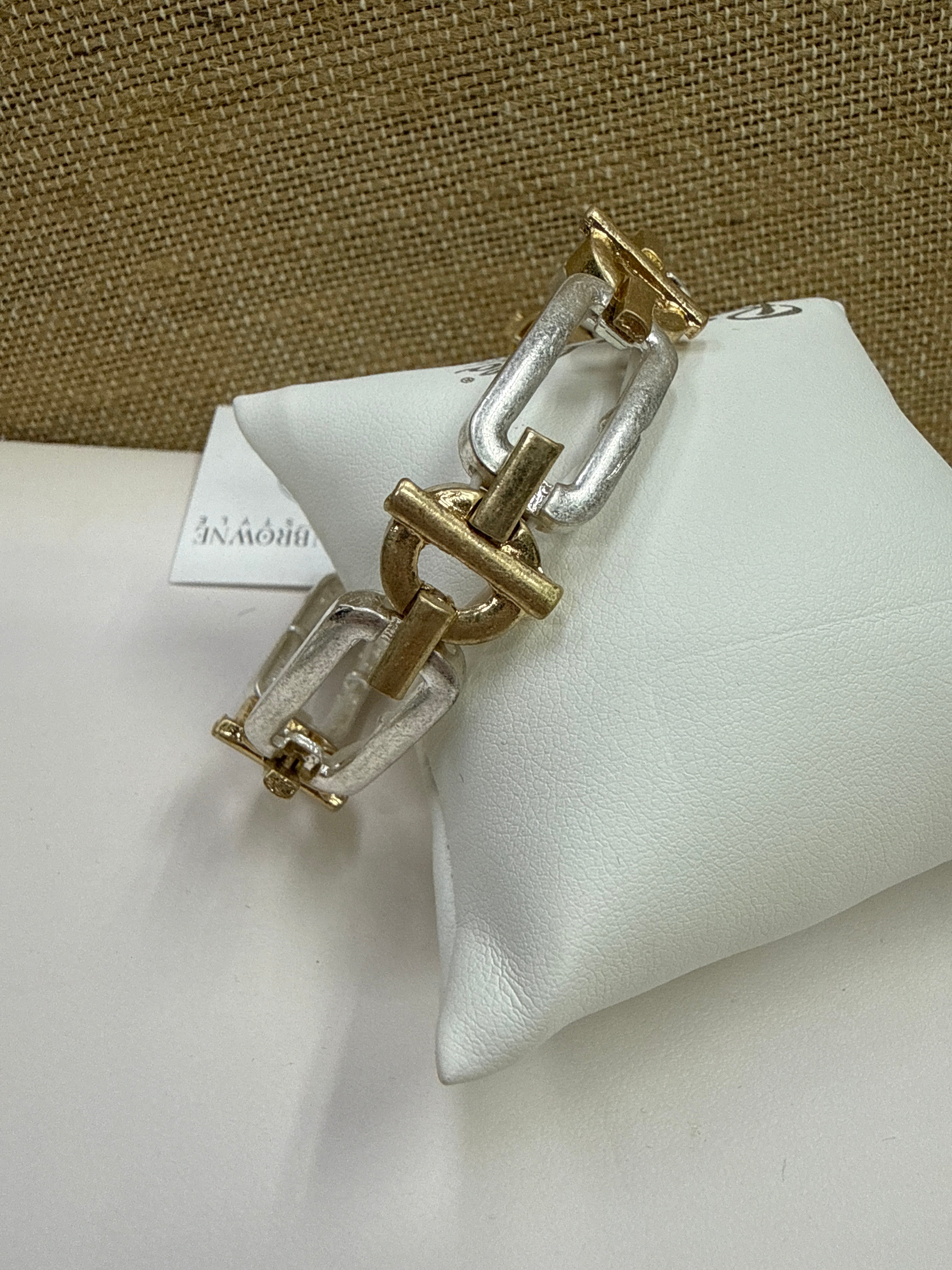 JONI GOLD SILVER BRACELET