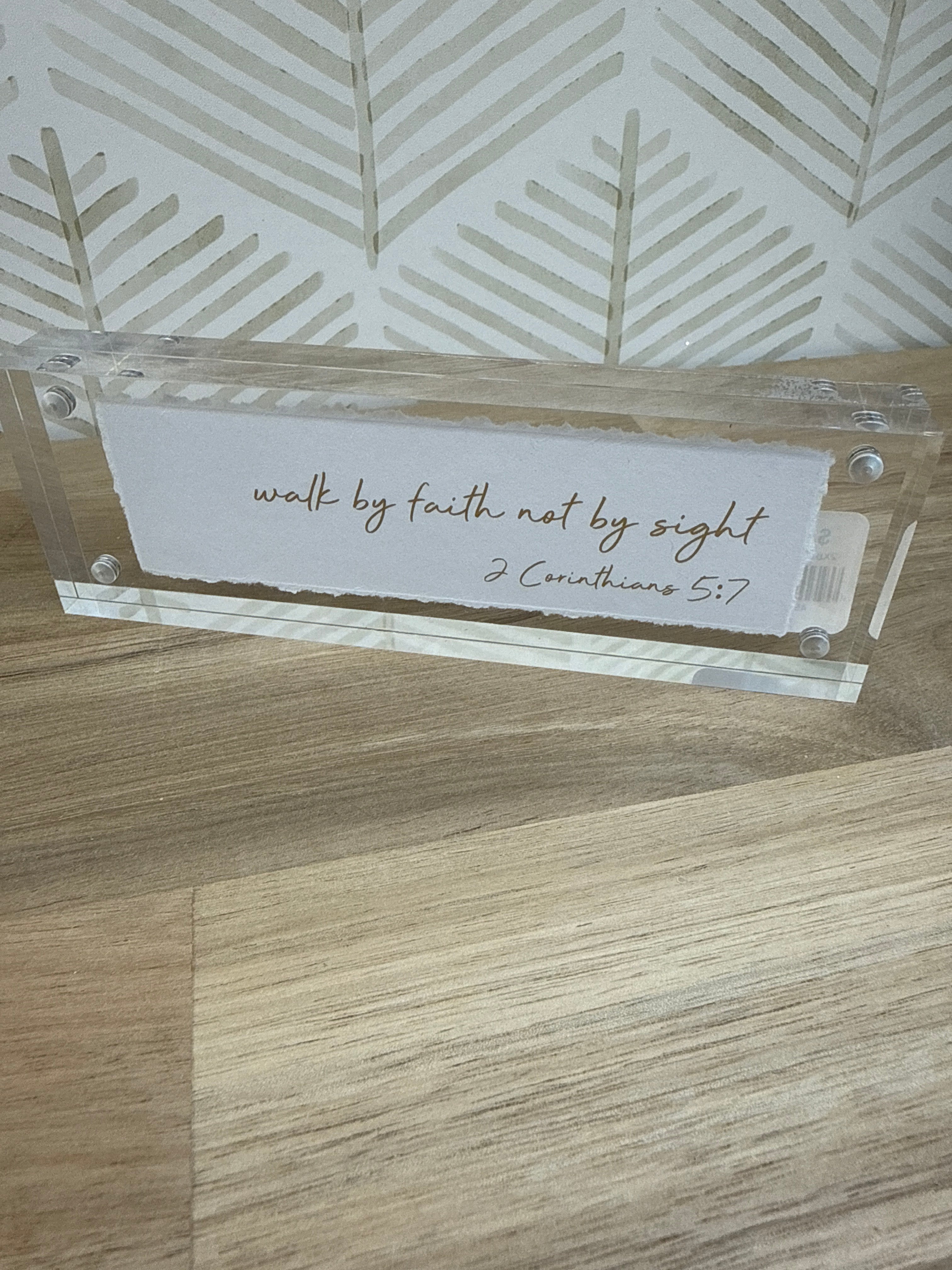 2X6 IN WALK BY FAITH