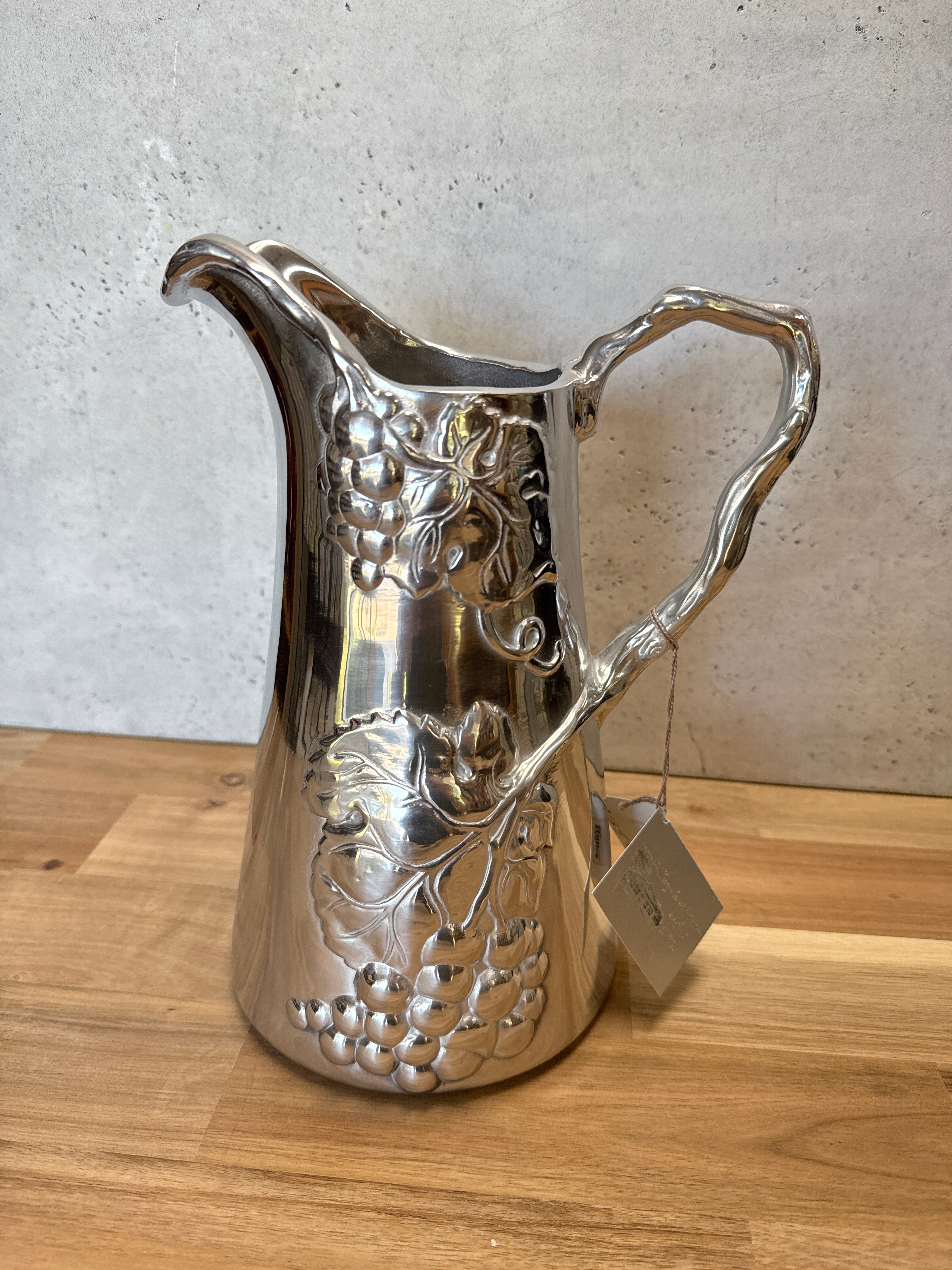 ARTHUR COURT GRAPE 11" TALL PITCHER