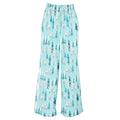FROSTED TREES PRINTED LUXE LOUNGE PAJAMA BOTTOMS