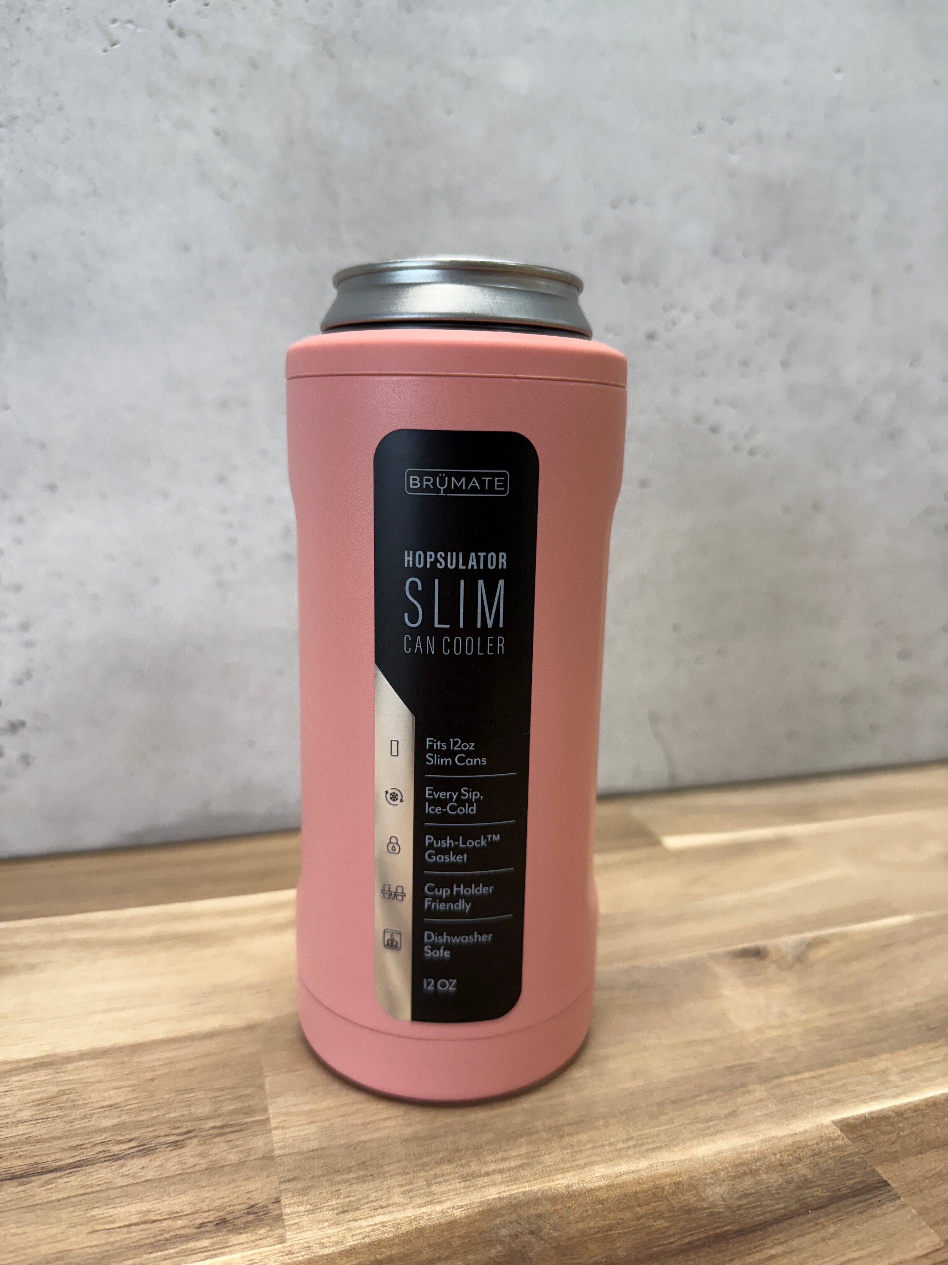 BRUMATE HOPSULATOR SLIM 12OZ  GUAVA