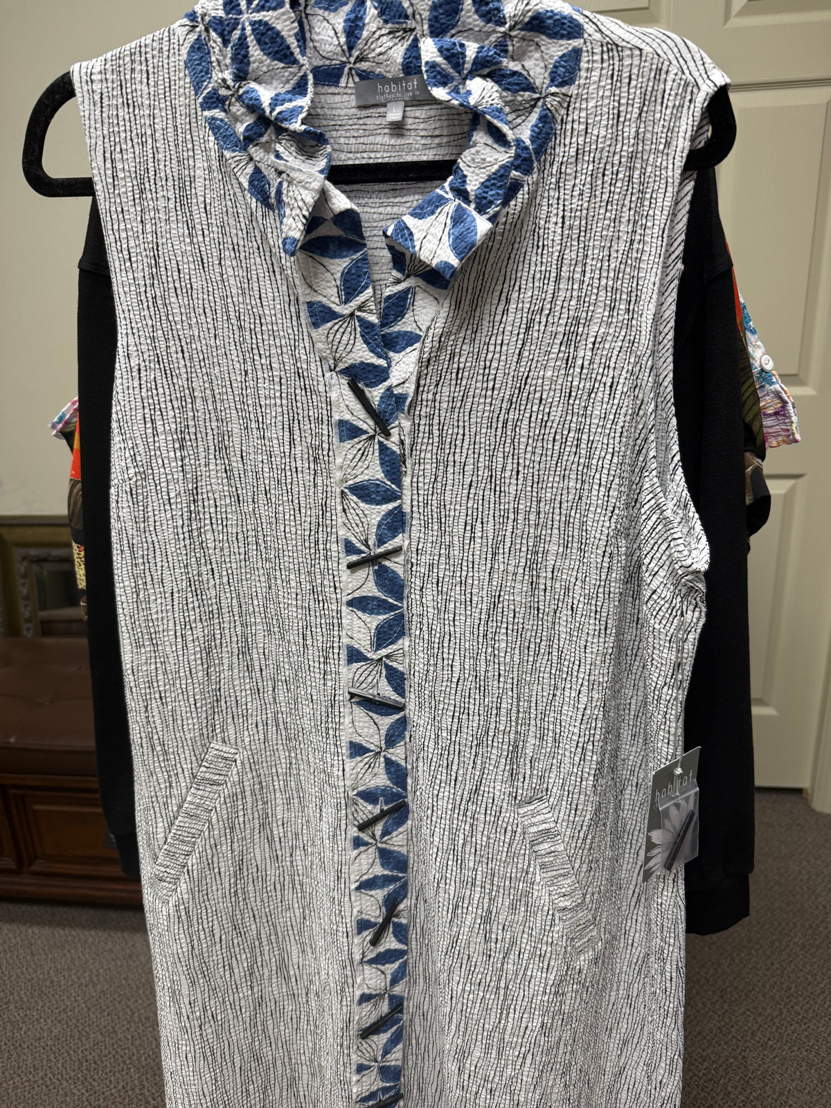 CRINKLE CREPE FLORAL MIX DRESS