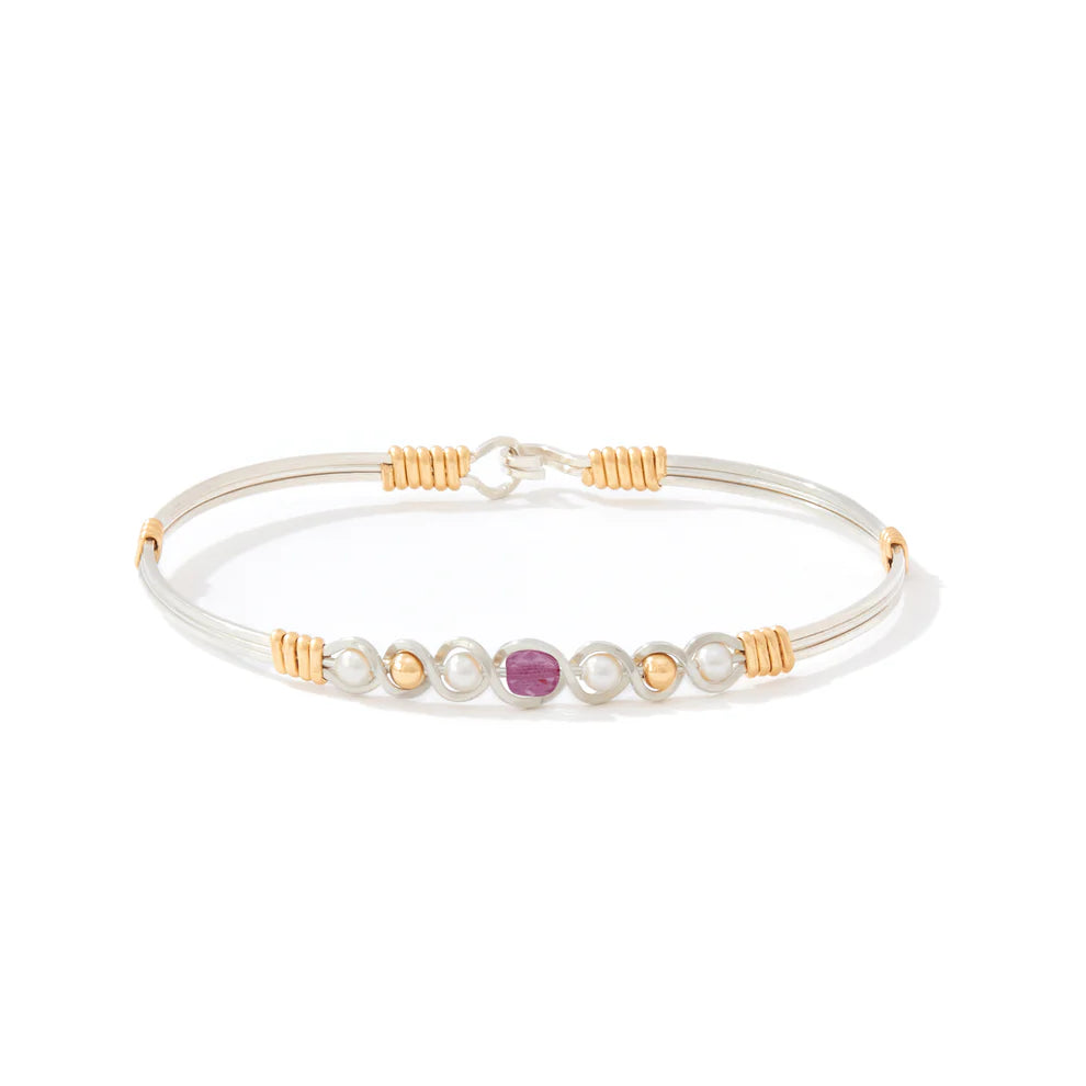 RONALD DESIGNER JEWELRY DIVINE PLAN BRACELET - SIZE:7.25