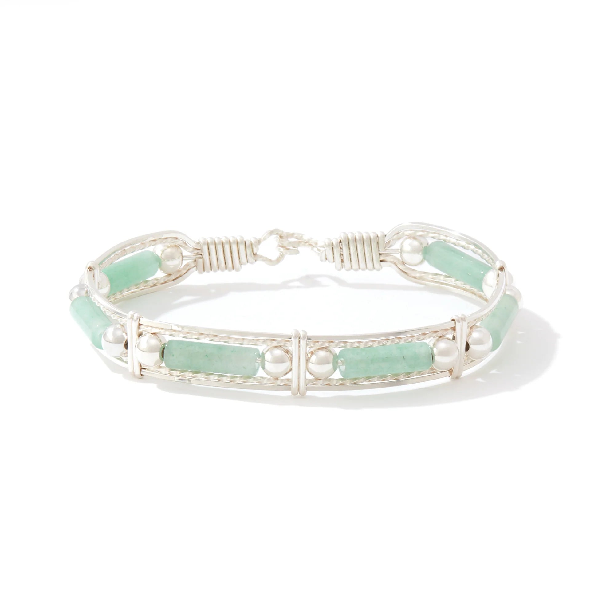 COLOR YOUR WORLD BRACELET - AVENTURINE & PEARL