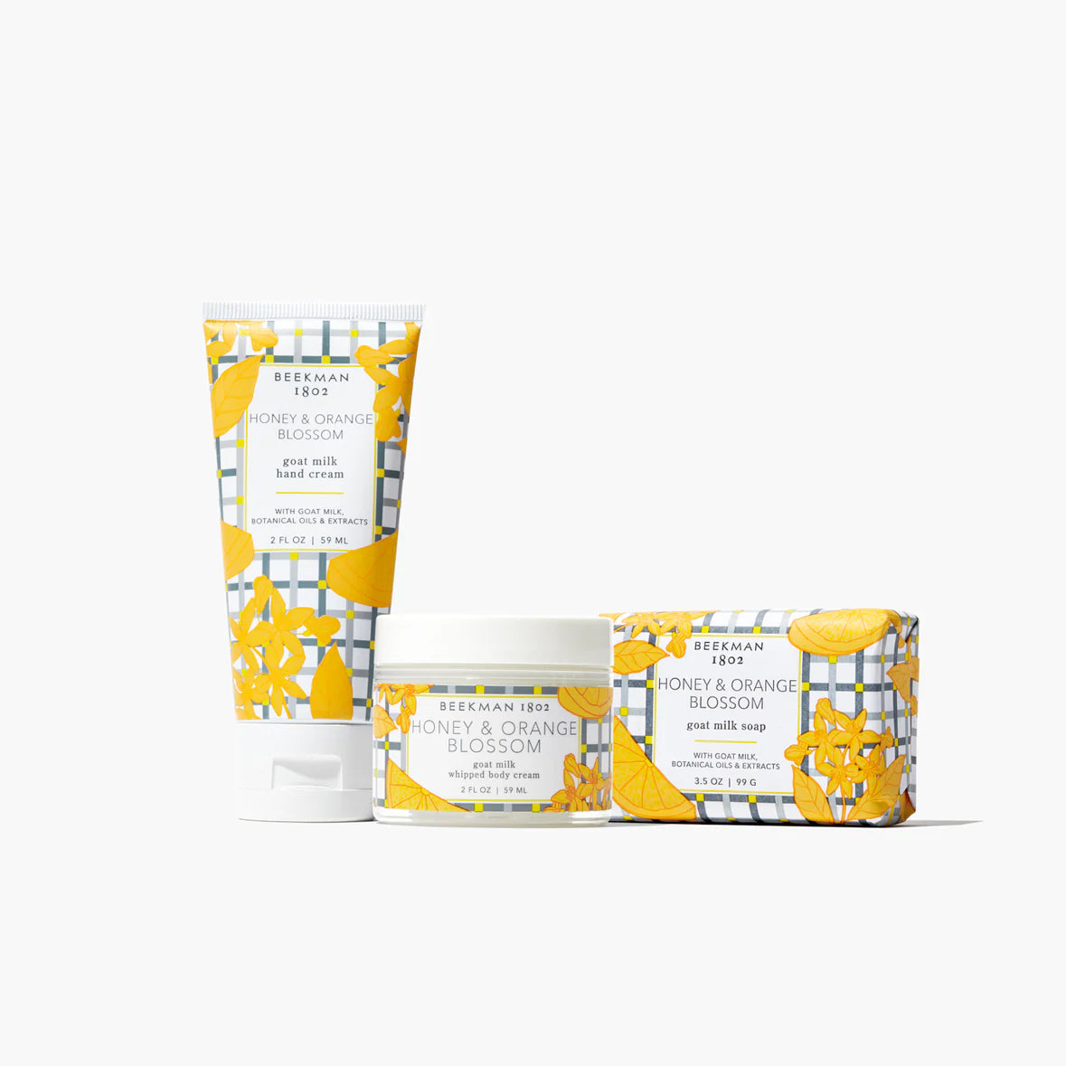 Honey + Orange Blossom Hand & Body 3 PC Sampler