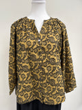 GOLD FLORAL TOP
