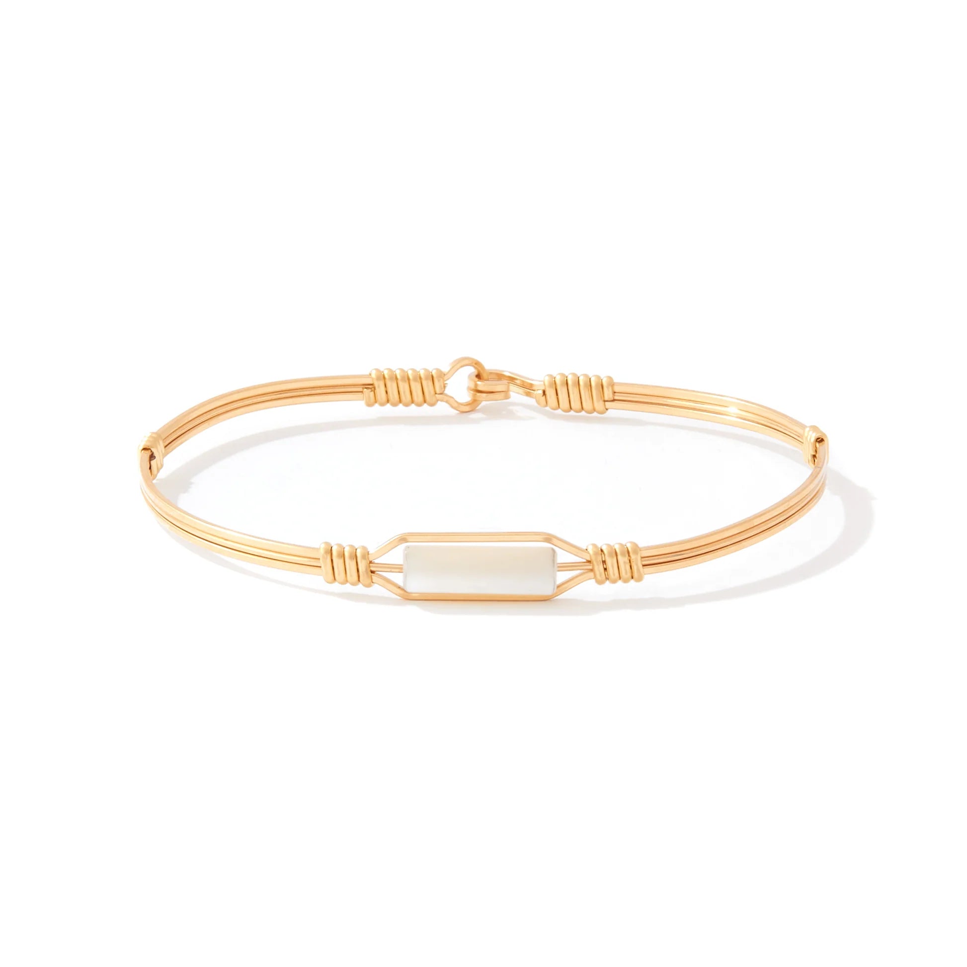 A MOMENT IN TIME BRACELET - MOTHER OF PEARL