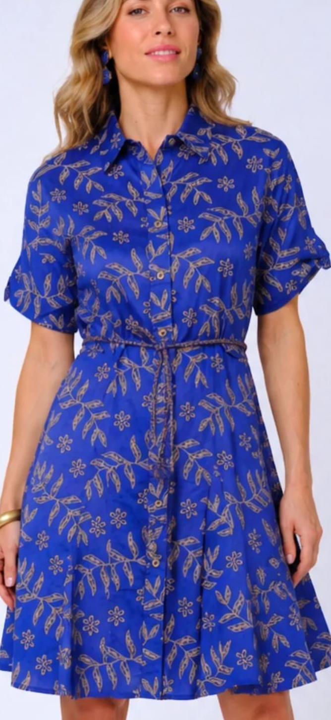 INDIGO DRESS