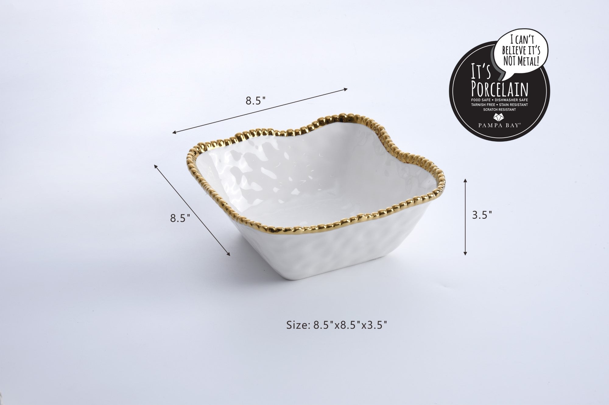 MEDIUM SQUARE BOWL