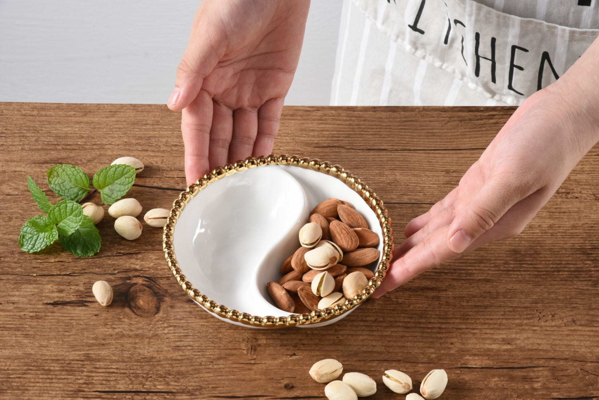 MINI 2 SECTION PLATTER