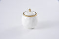 COVERED SUGAR BOWL