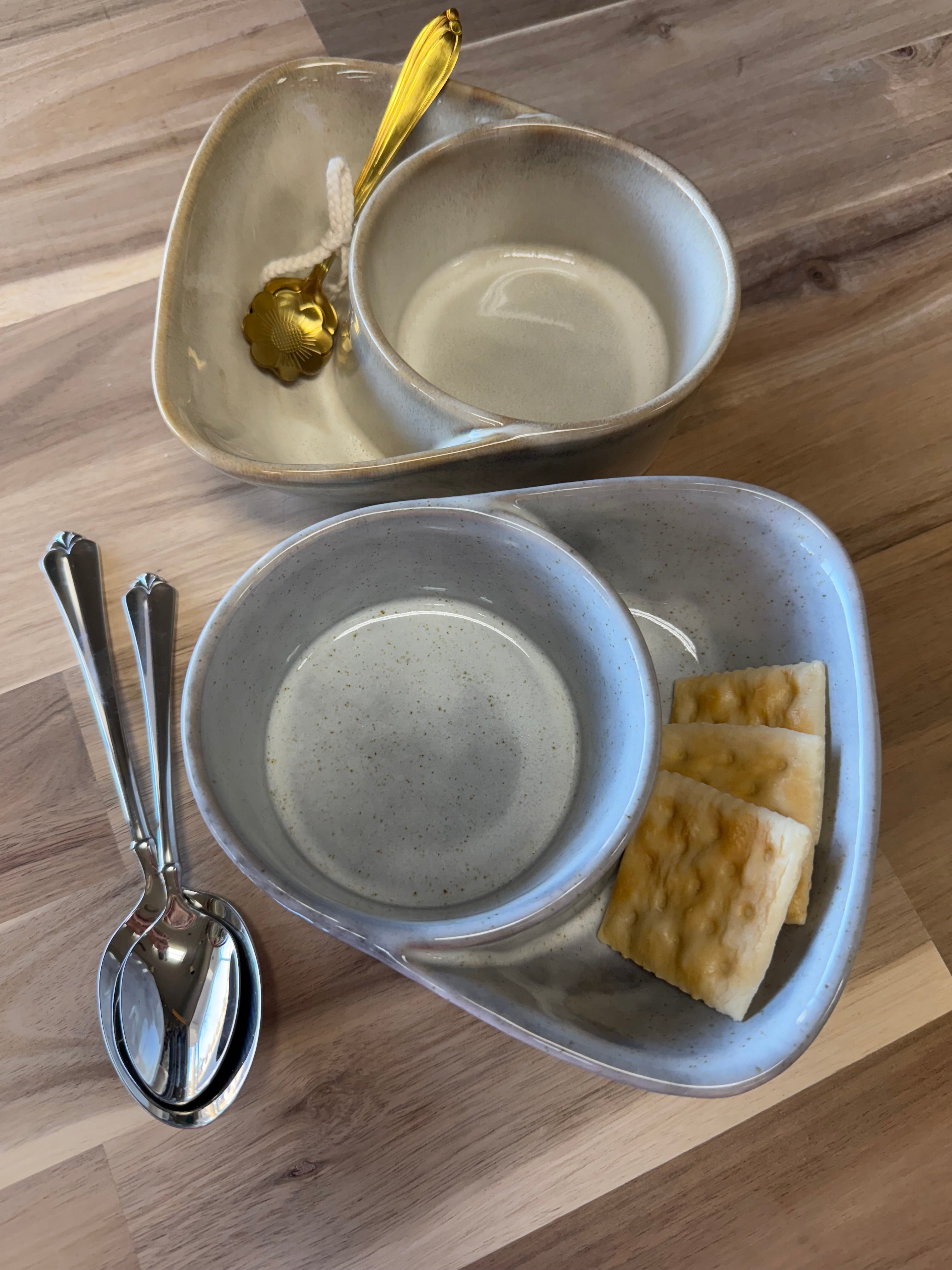 Cracker and Soup Bowl