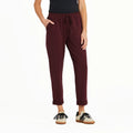 WOMEN'S CRUSHER-FLEX PANT - DEEP BURGUNDY