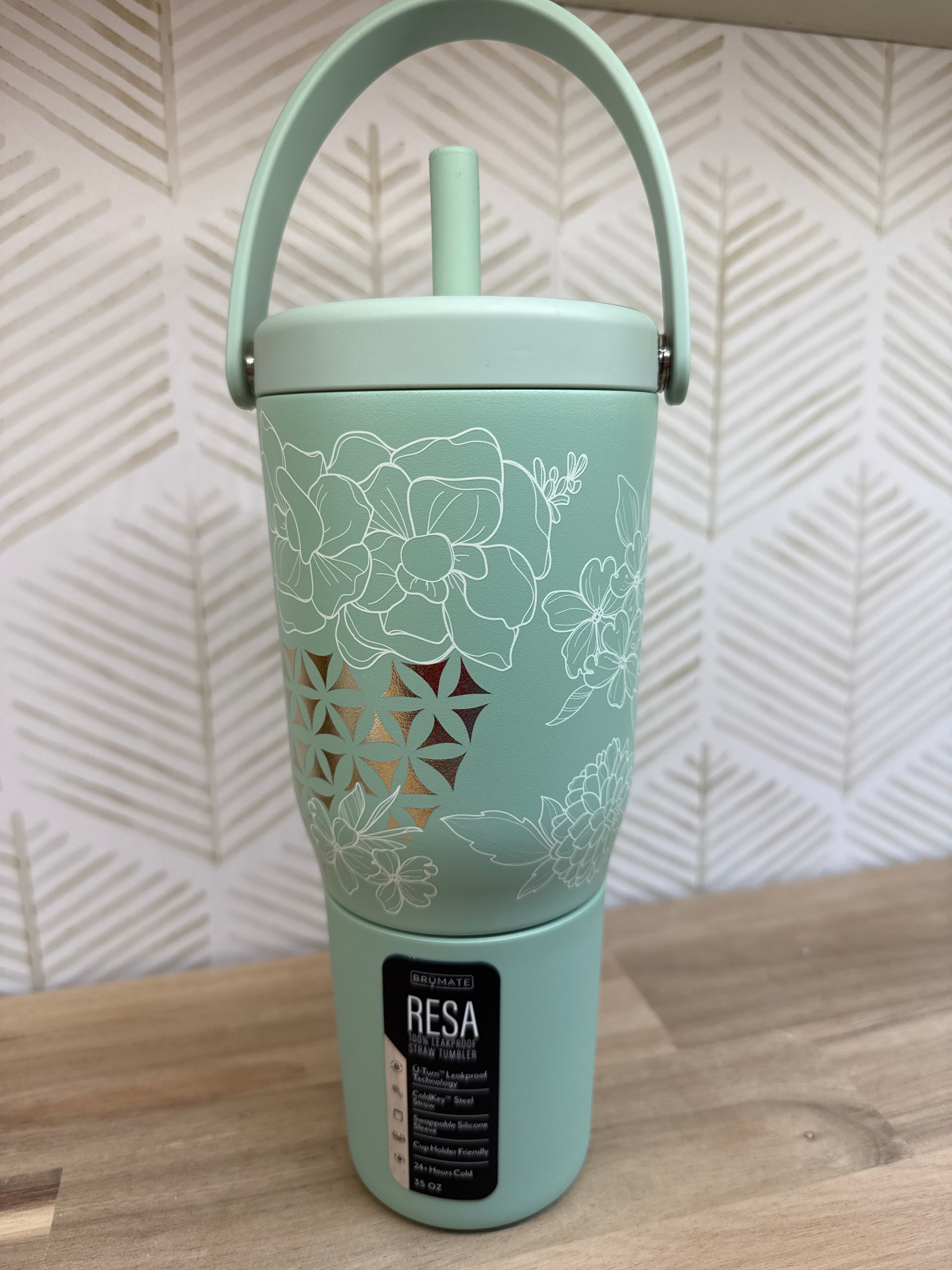 BRUMATE RESA 35 OZ. METALLIC BLOOM