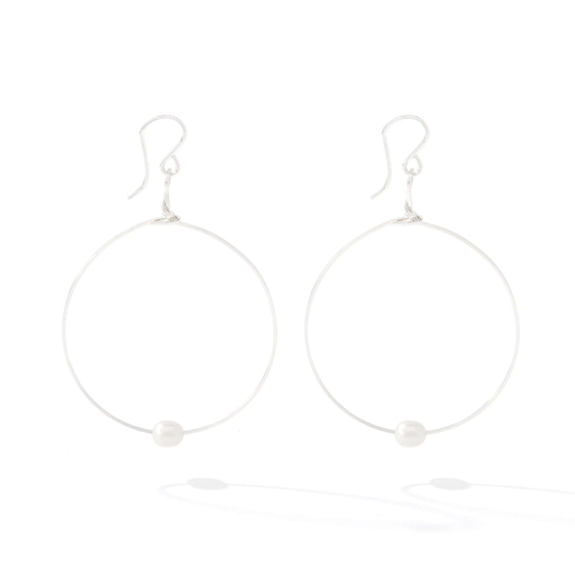 BREATHE EARRINGS - PEARL