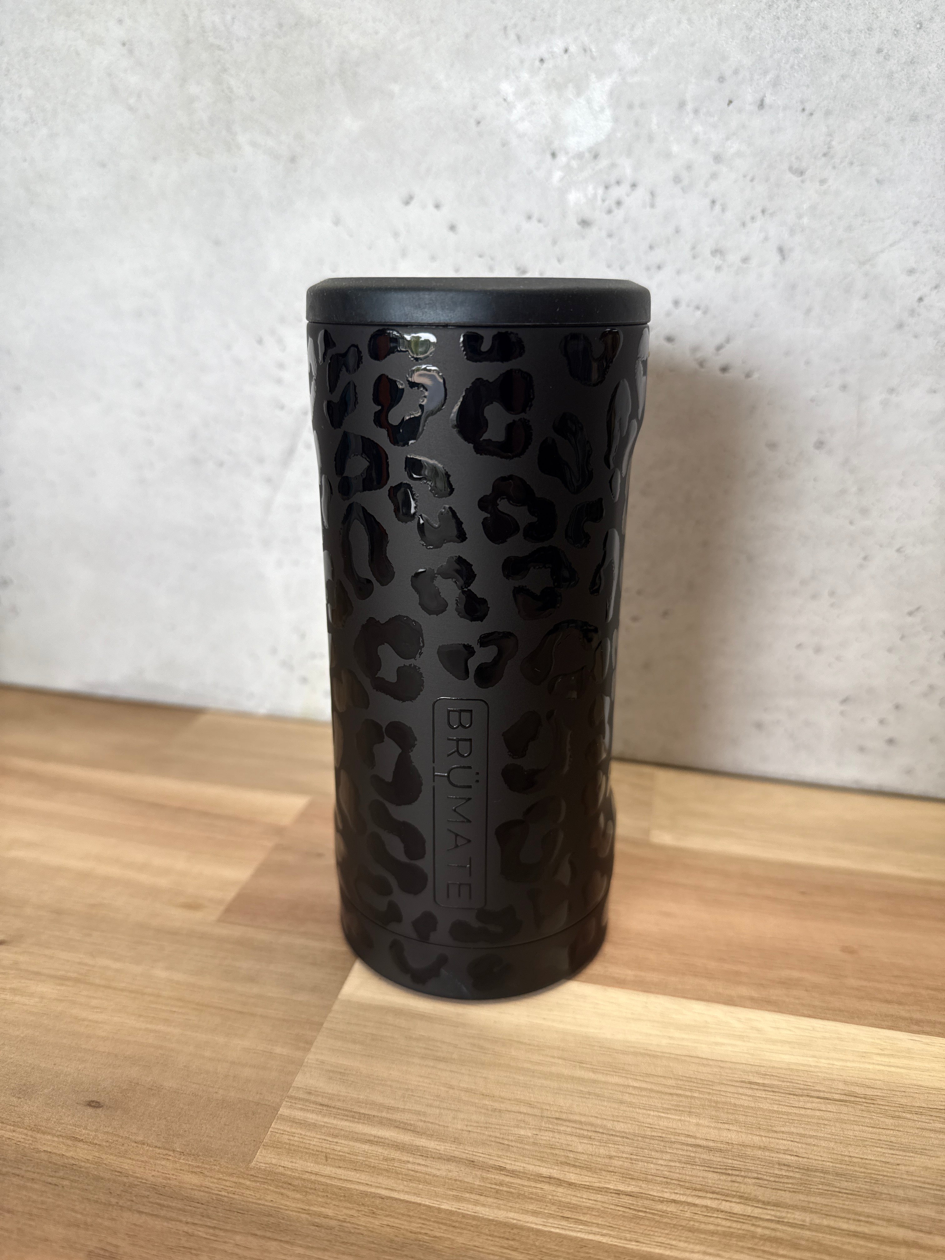 BRUMATE HOPSULATOR SLIM 12OZ ONYX LEOPARD