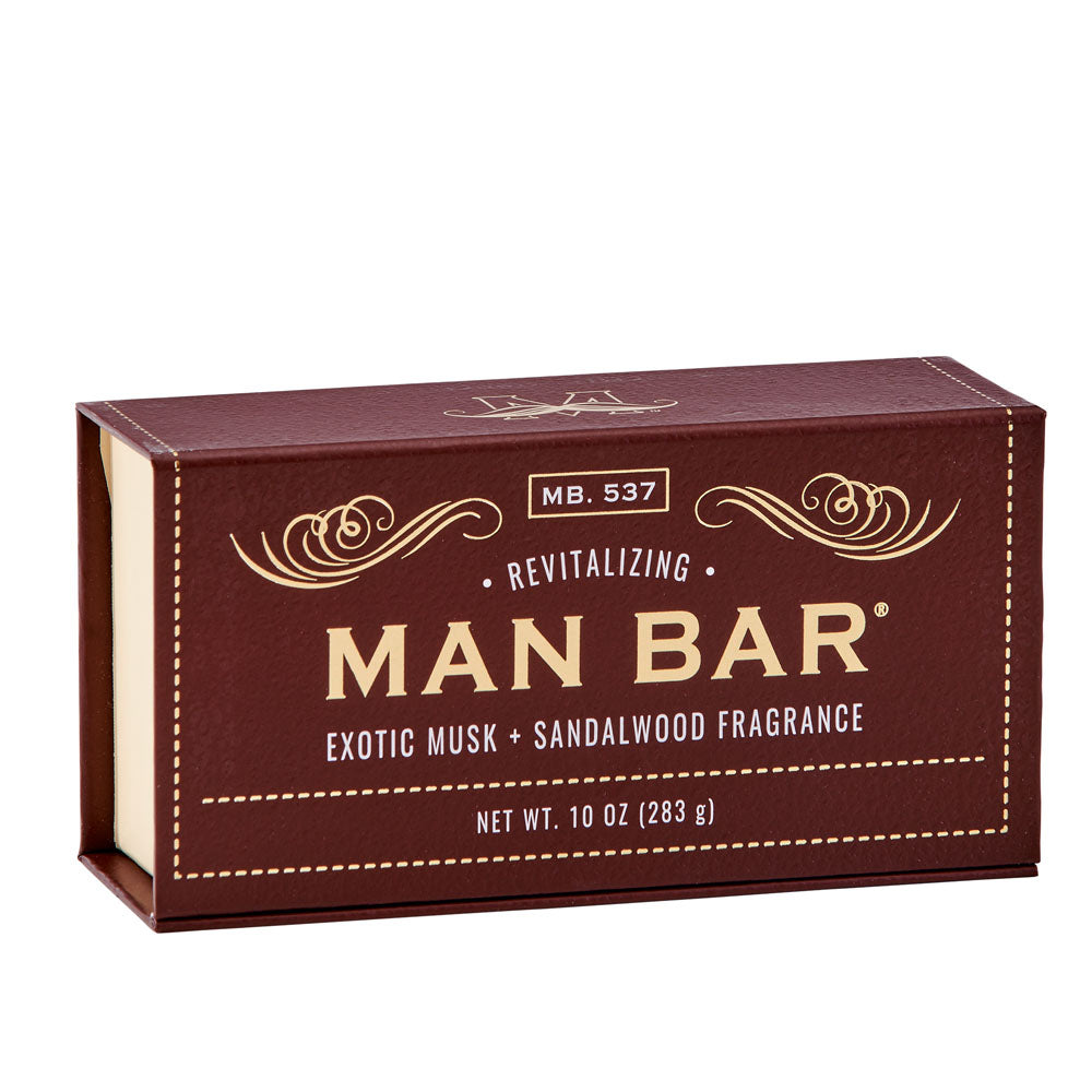 MAN BAR: EXOTIC MUSK/SANDAL WOOD SOAP