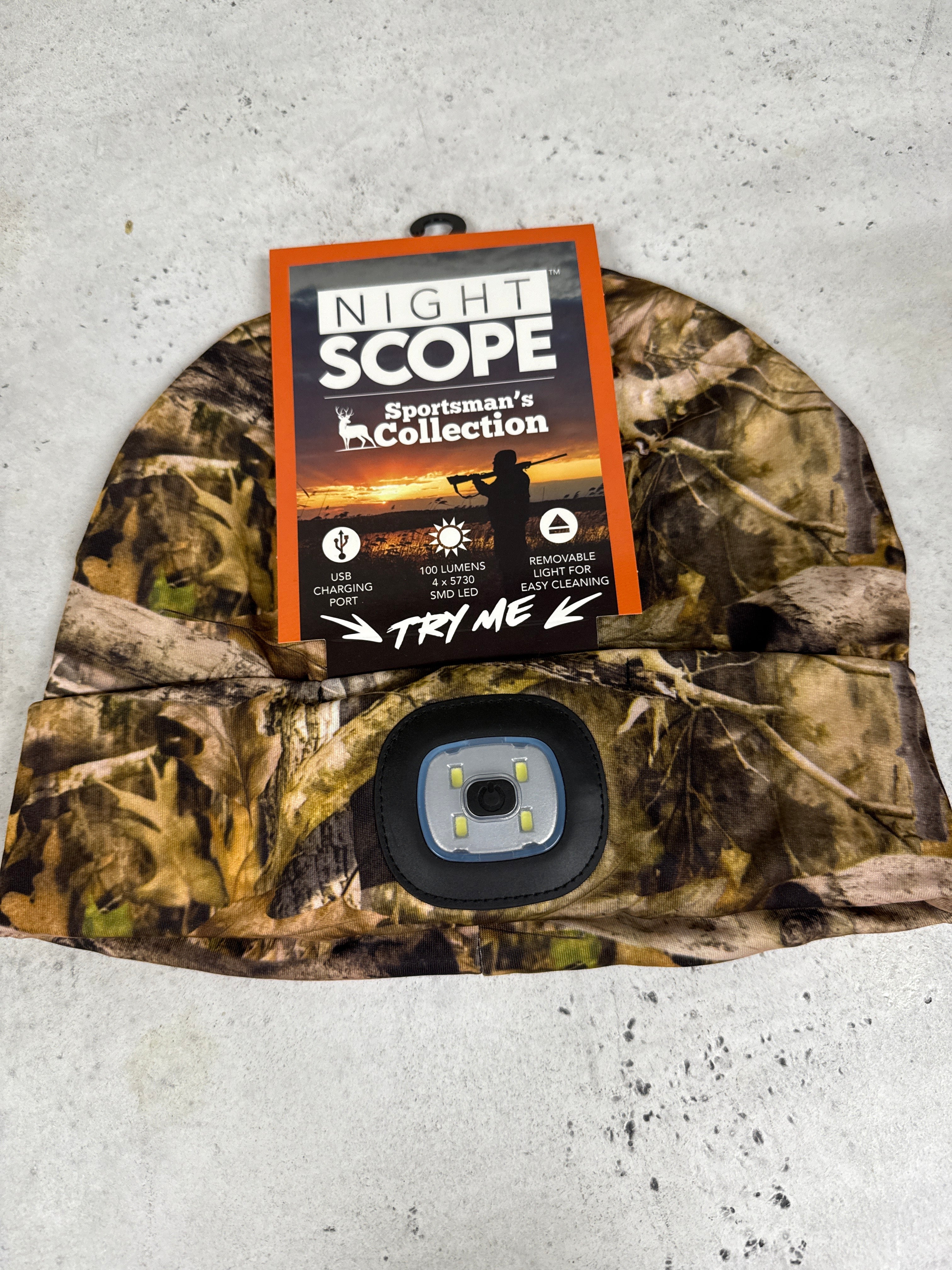 NIGHT SCOPE LED SPORTSMAN CAMO