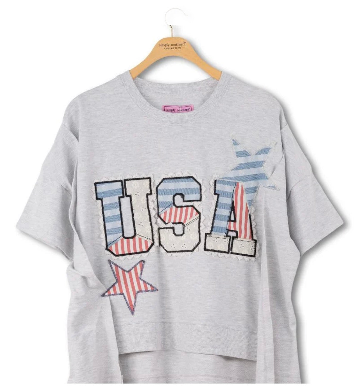 SS USA PATCH TEE