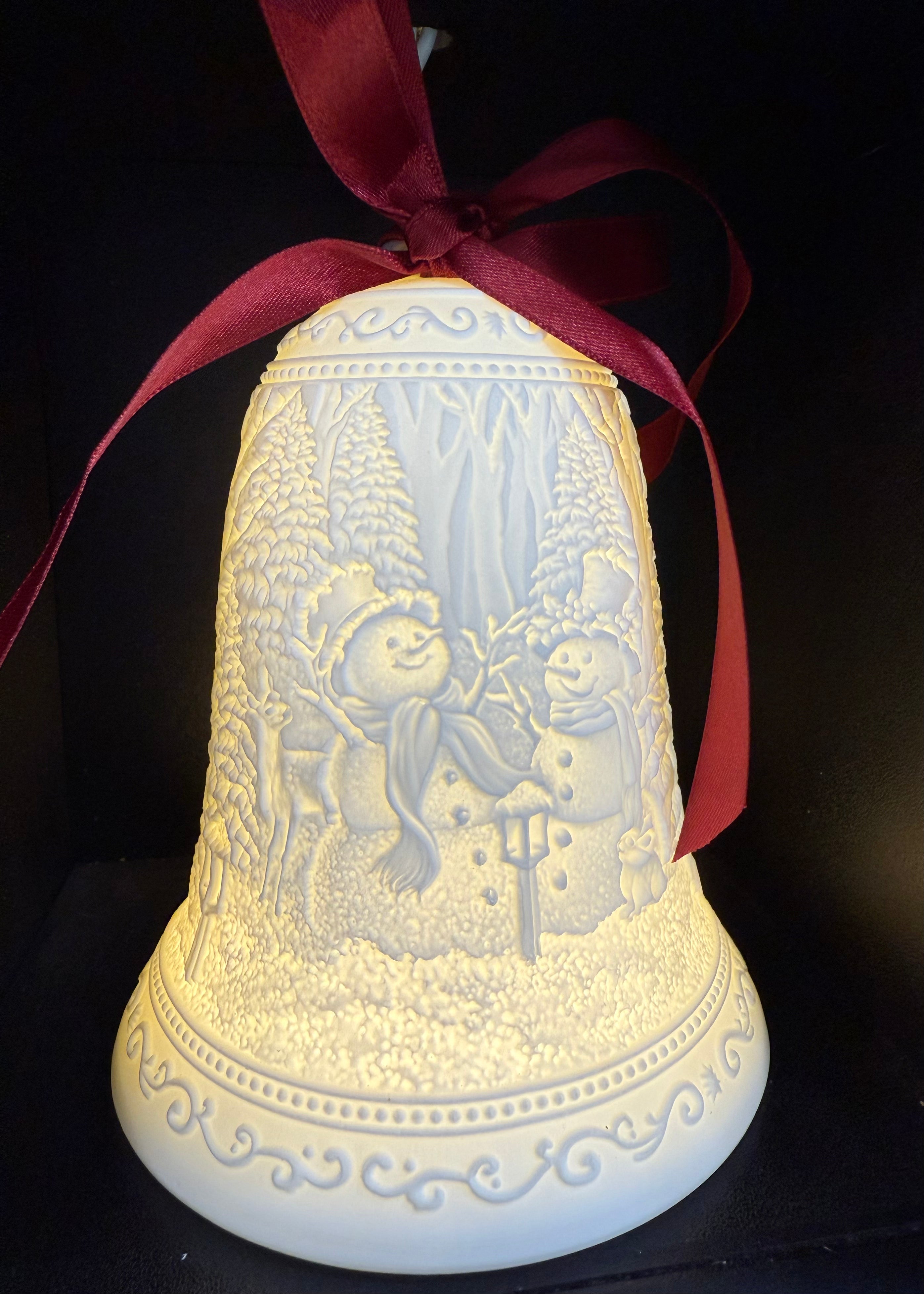SNOWMAN BELL ORNAMENT