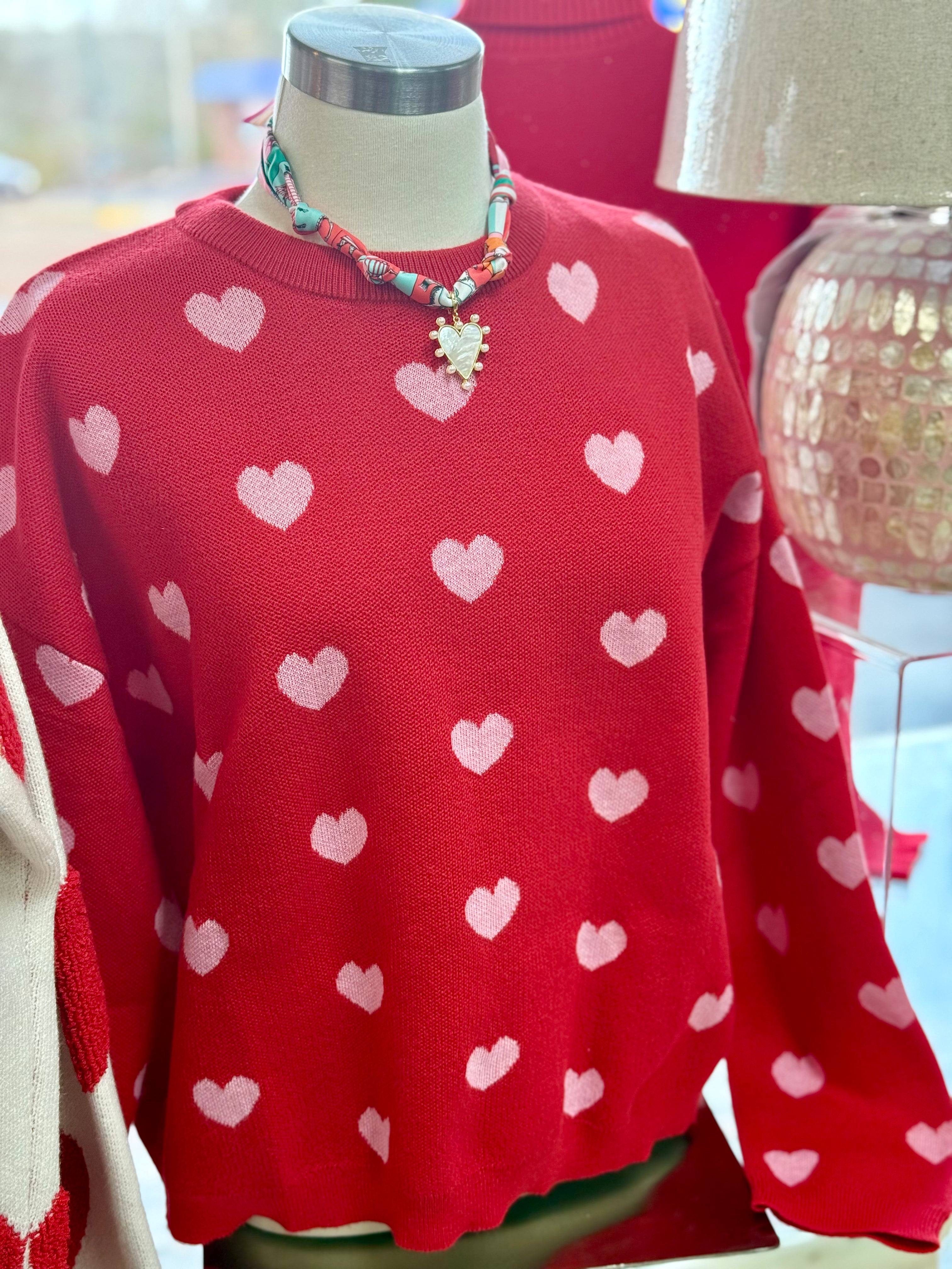 HEART SWEATER