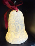 SANTA CHRISTMAS BELL ORNAMENT
