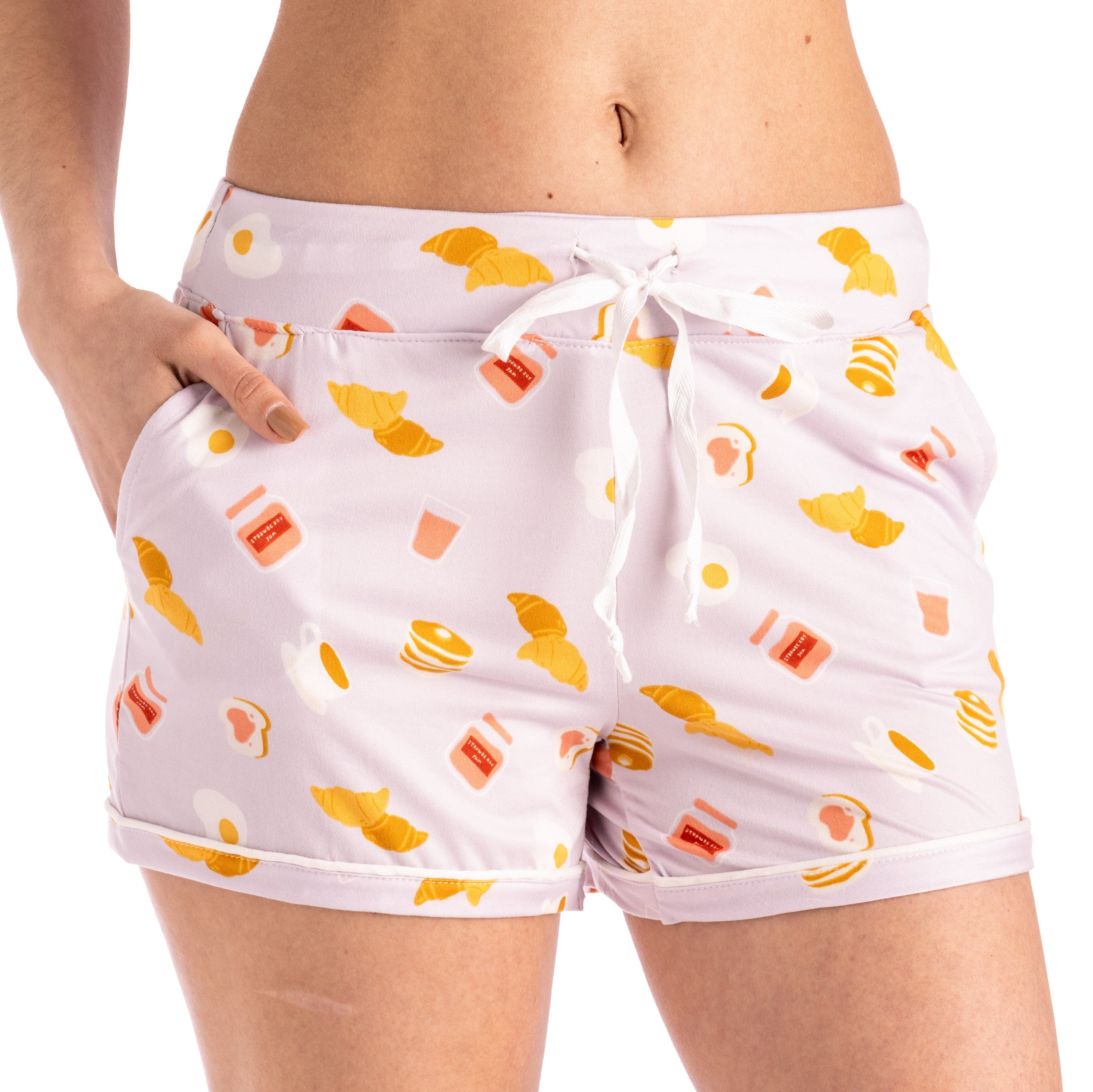 HELLO MELLO SWEET DREAMS LOUNGE SHORTS  - SIZE:SMALL/MEDIUM