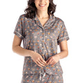 HELLO MELLO RUFF MORNING LOUNGE TOP - SIZE:SMALL/MEDIUM