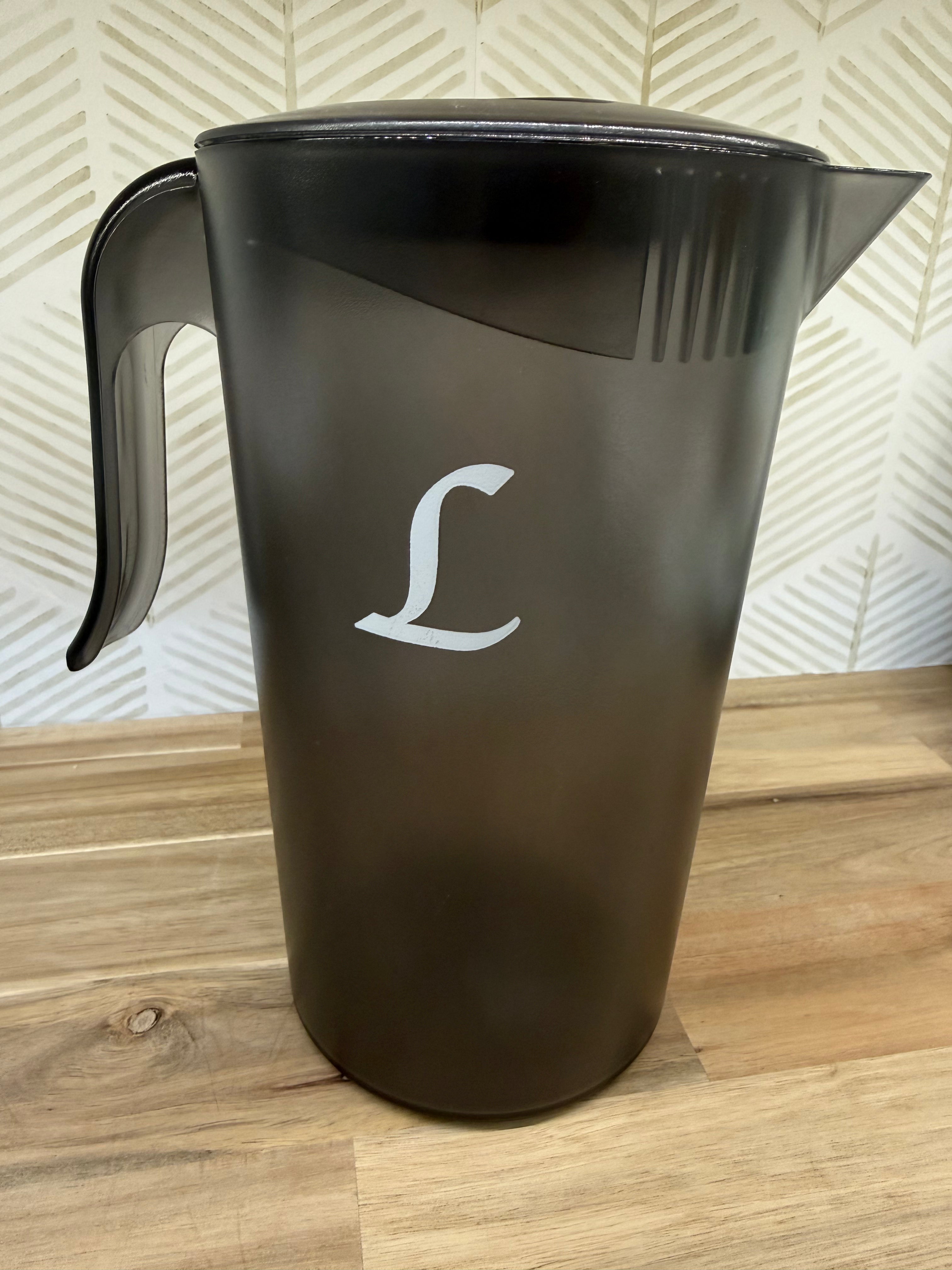 MONOGRAM PITCHER