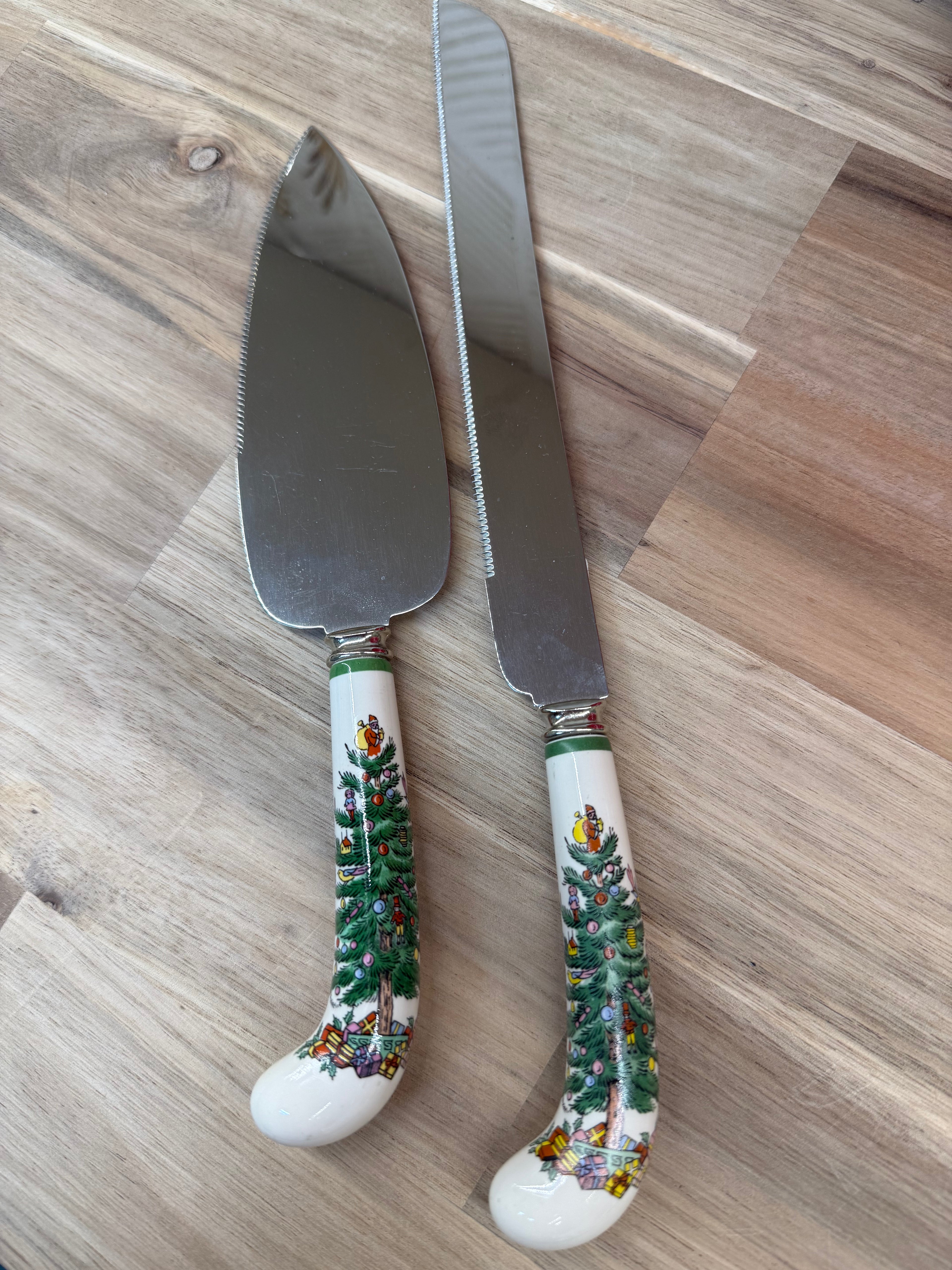 SPODE CAKE KNIFE