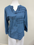Embroidery Knit Top