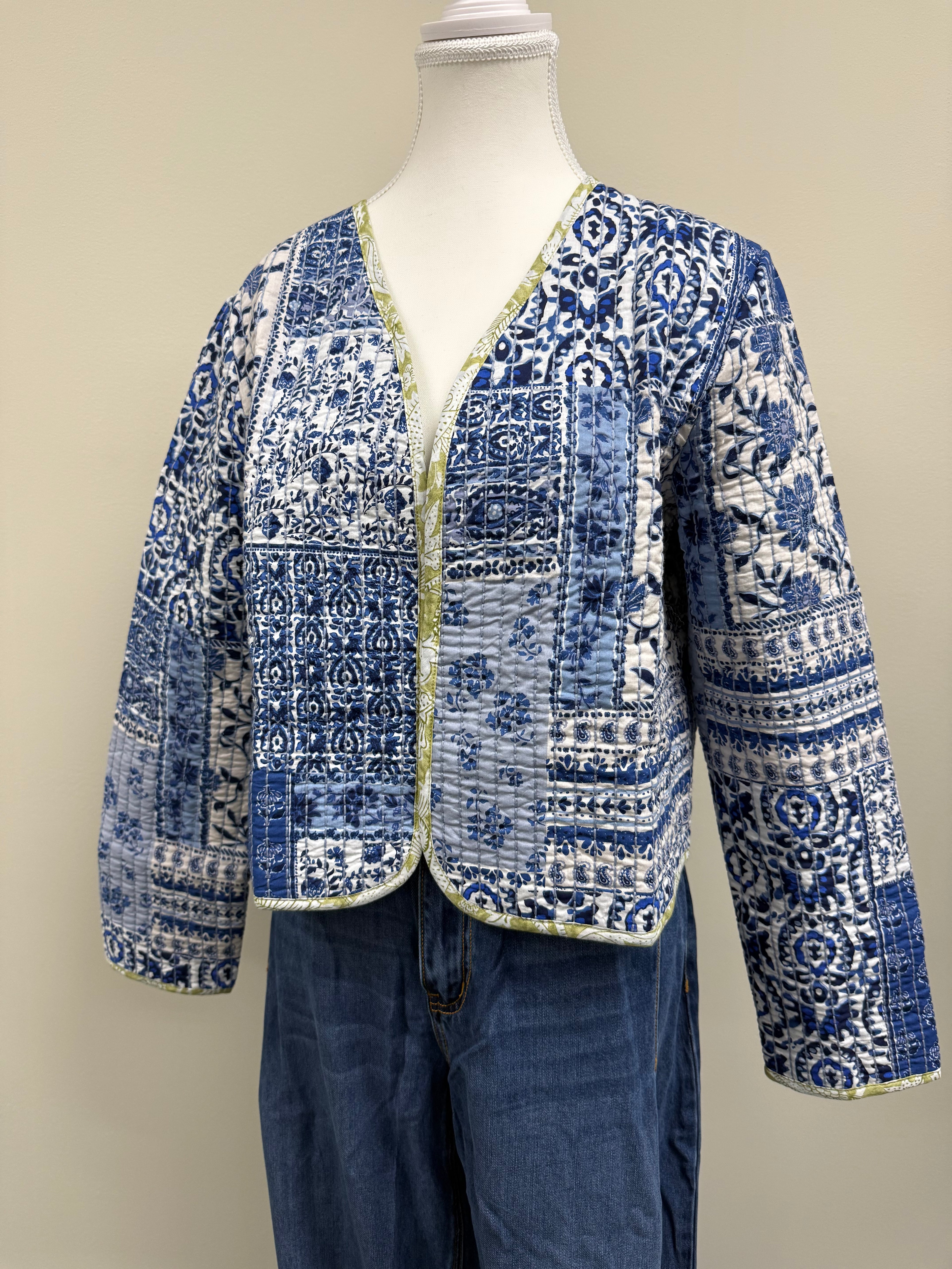 REVERSIBLE JACKET ULTRABLUE