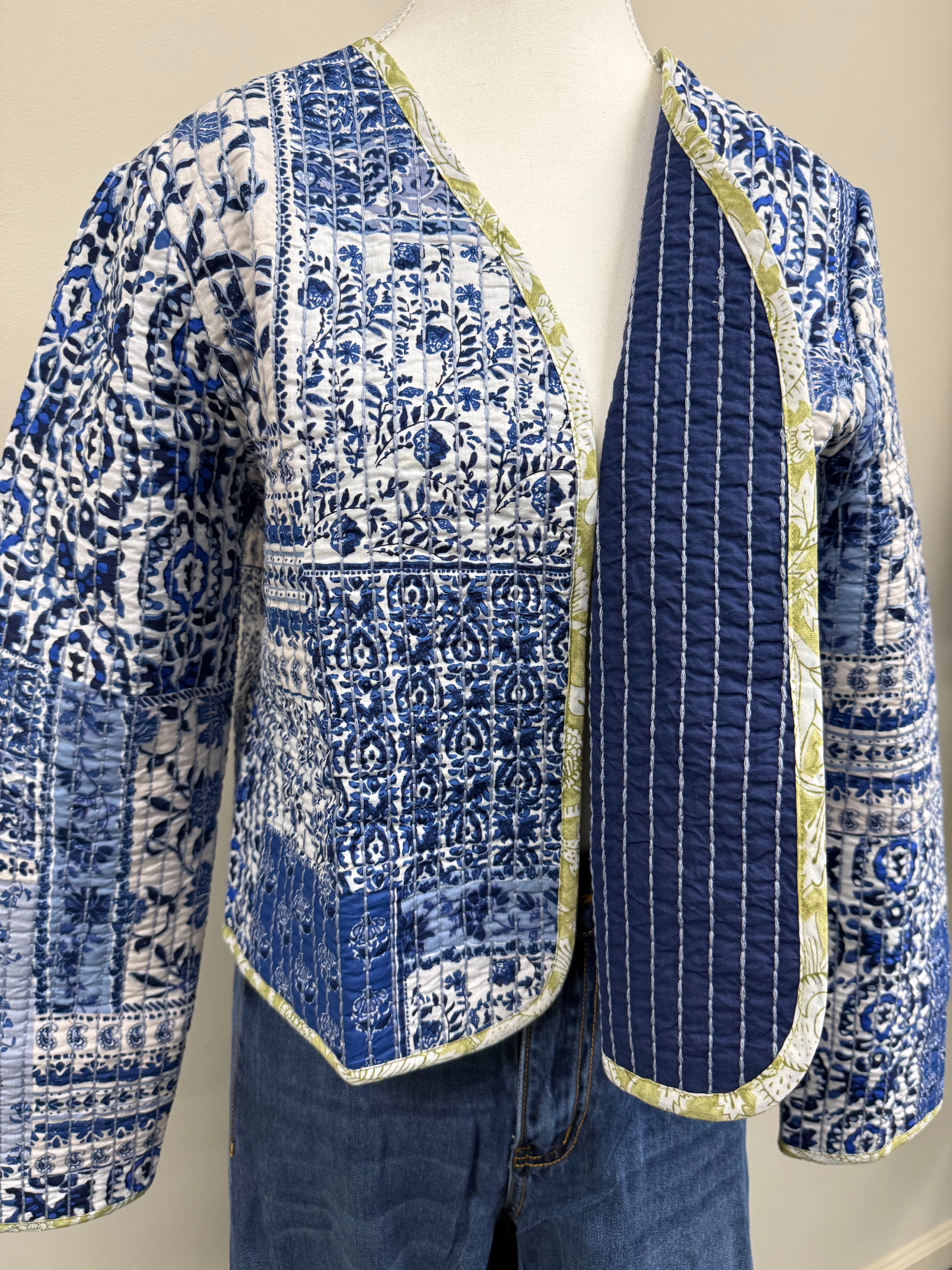 REVERSIBLE JACKET ULTRABLUE
