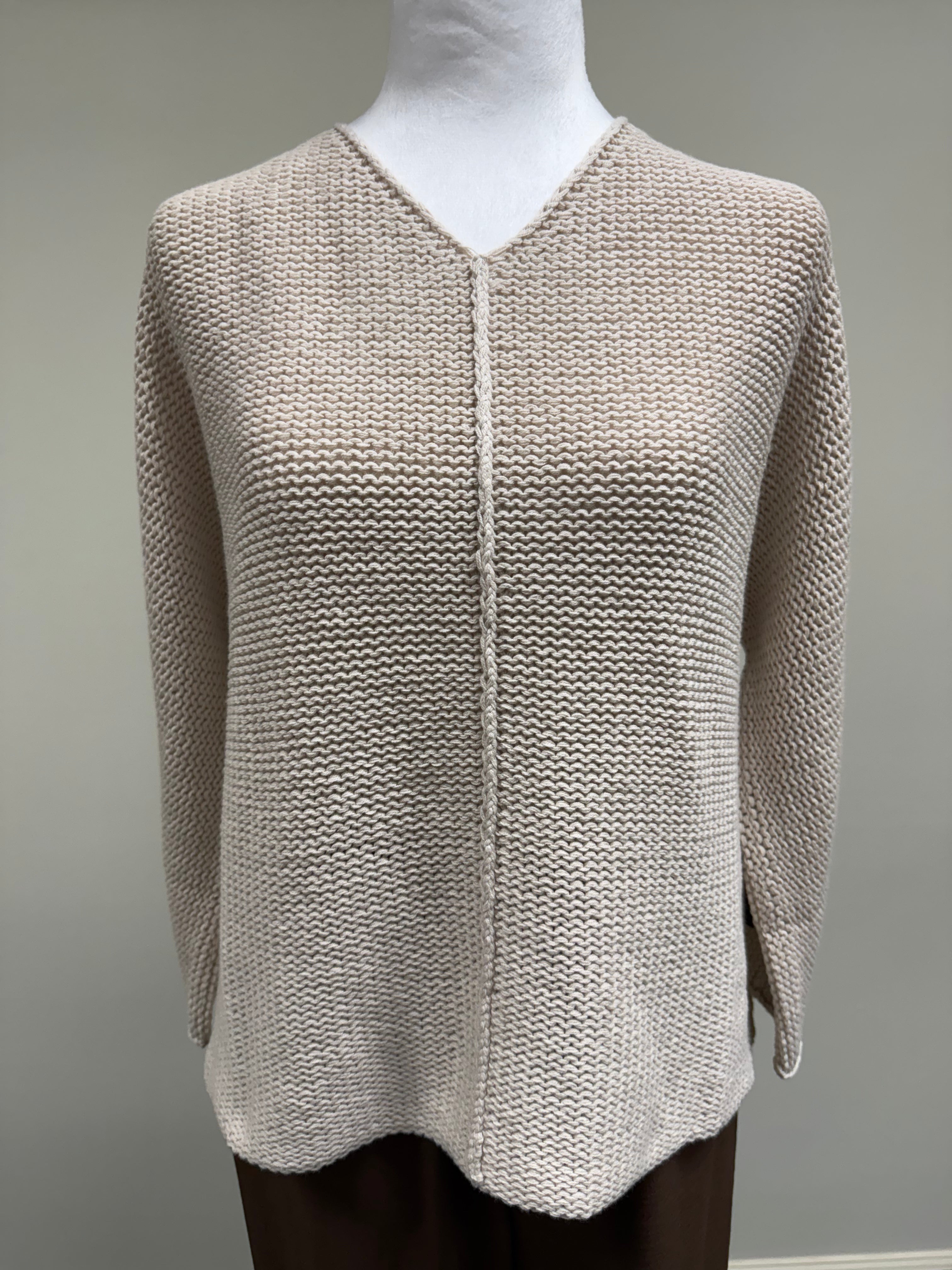 FIRESIDE CAFE SWEATER - DOVE