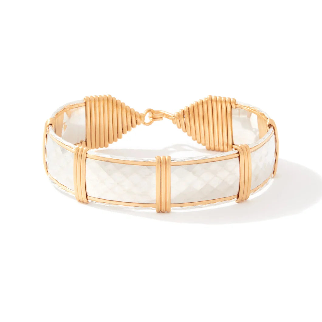 RONALDO  DESIGNER JEWELRY REFLECTIONS BRACELET - SIZE:7.50