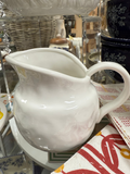 WHITE PITCHER