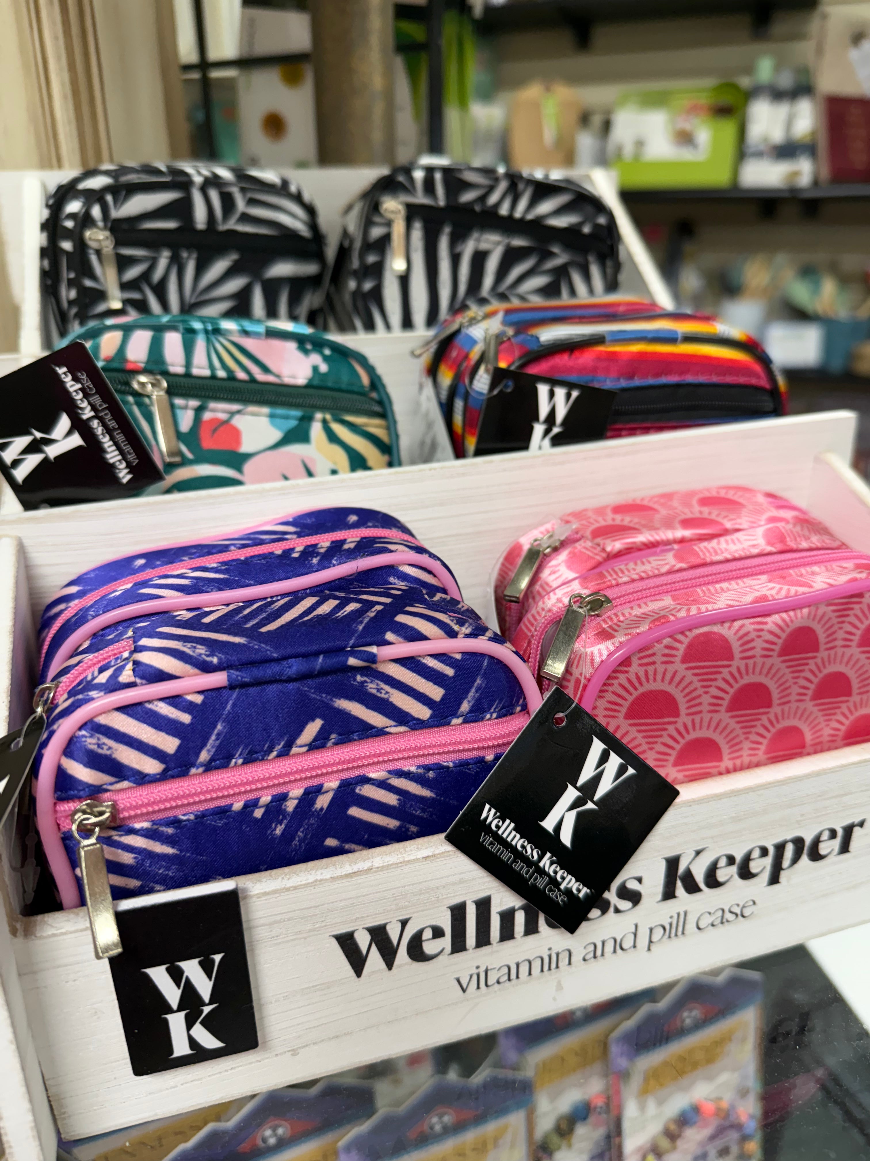 WELLNESS KEEPER PILL & VITAMIN CASE CANYON