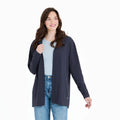 WOMEN'S FLEX CARDIGAN - INKWELL BLUE